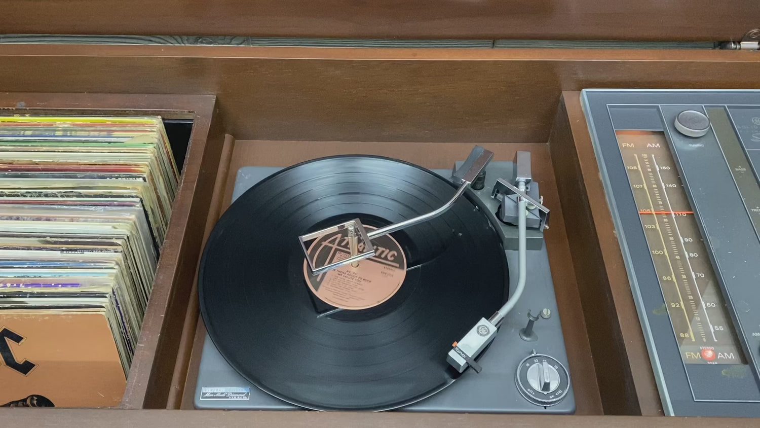 ge, general, electric, stereo, console, record, player, am, fm, bluetooth, long, low, 60s, 70s, vintage stereo, vintage record player,