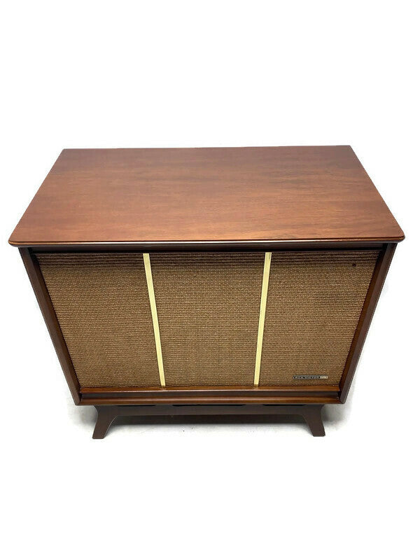 **SOLD OUT** RCA 50s 60s Hi Fidelity STEREO CONSOLE Record Player Changer AM FM Bluetooth The Vintedge Co.