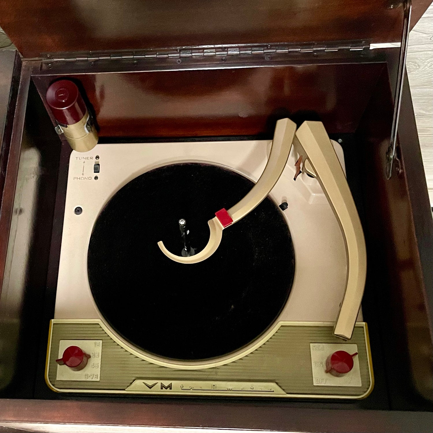 SOLD OUT!! VOICE OF MUSIC Hi Fidelity Record Player Changer Bluetooth Alexa The Vintedge Co.