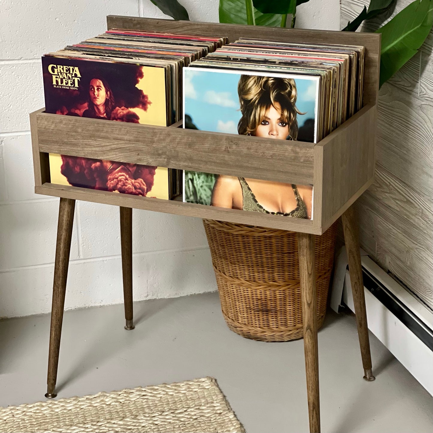 DUAL DISPLAY Record Album Storage Stand | ASHE-M The Vintedge Co.