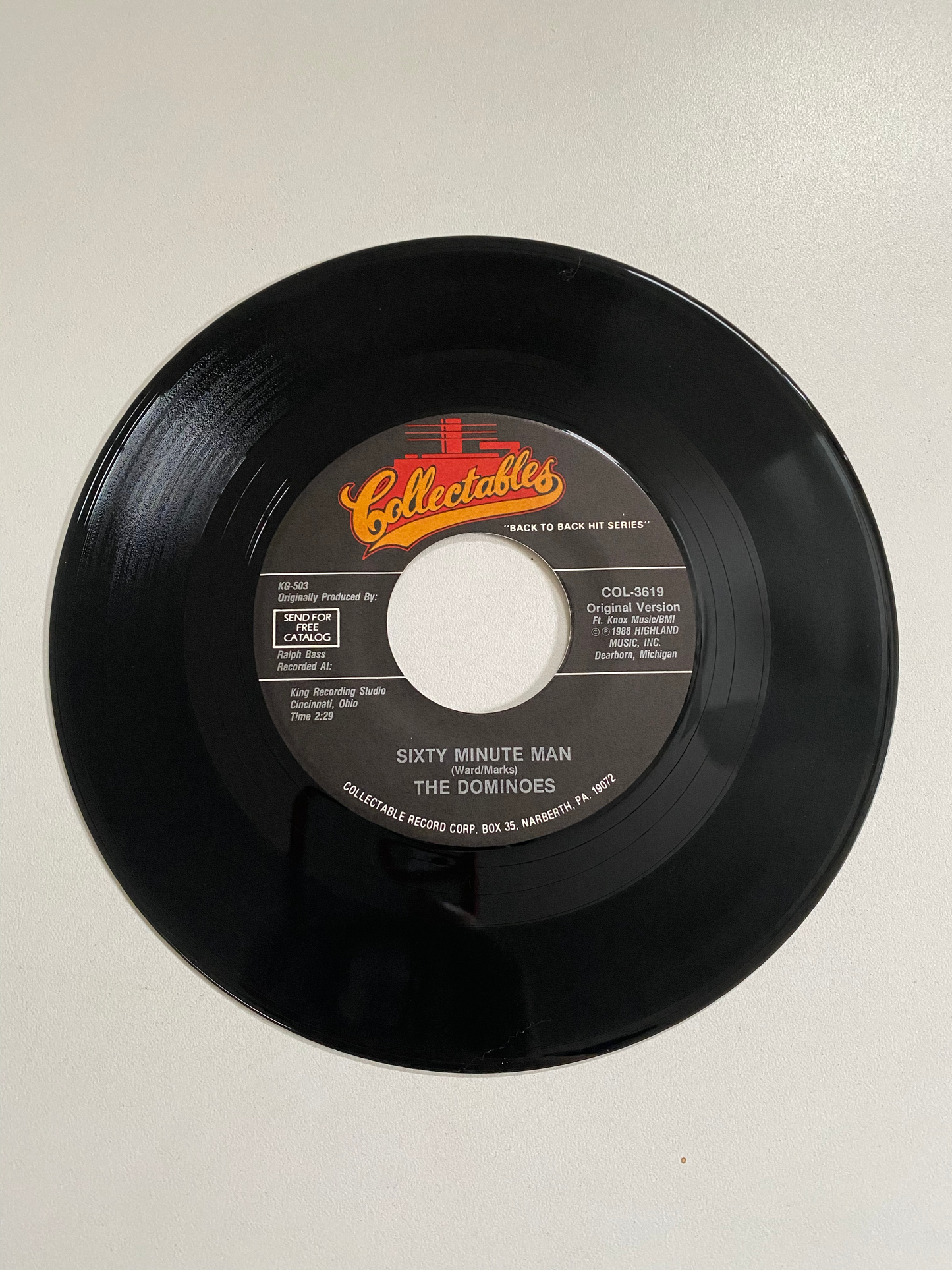 Dominoes, The - Have Mercy Baby | 45 The Vintedge Co.