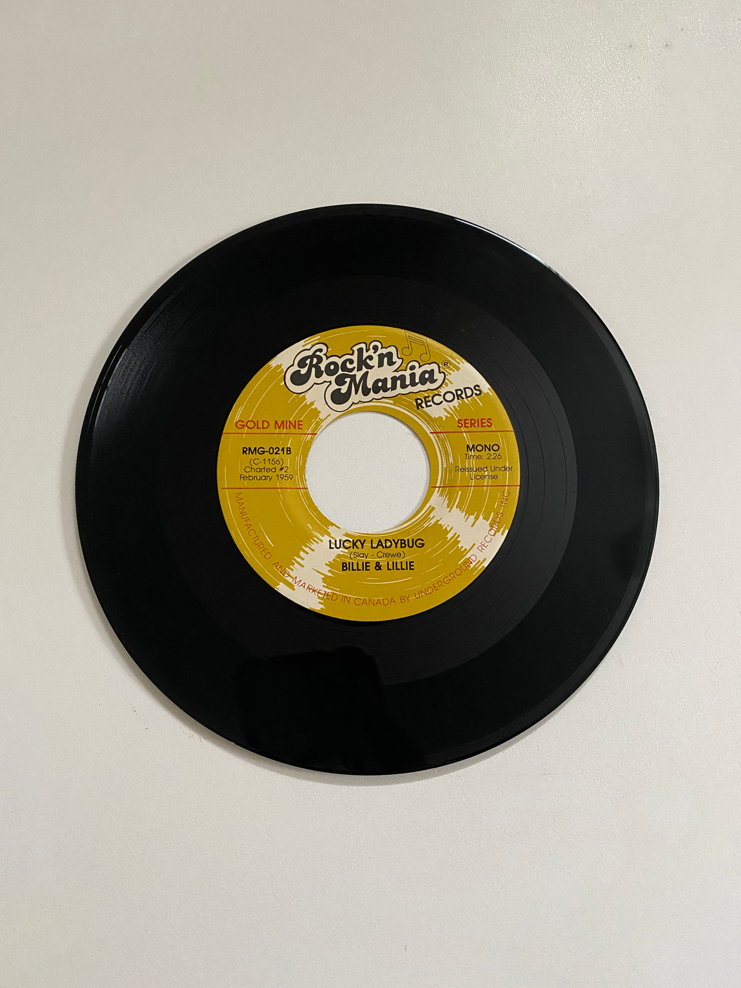 Billie and Lillie - Lucky Ladybug | 45 The Vintedge Co.