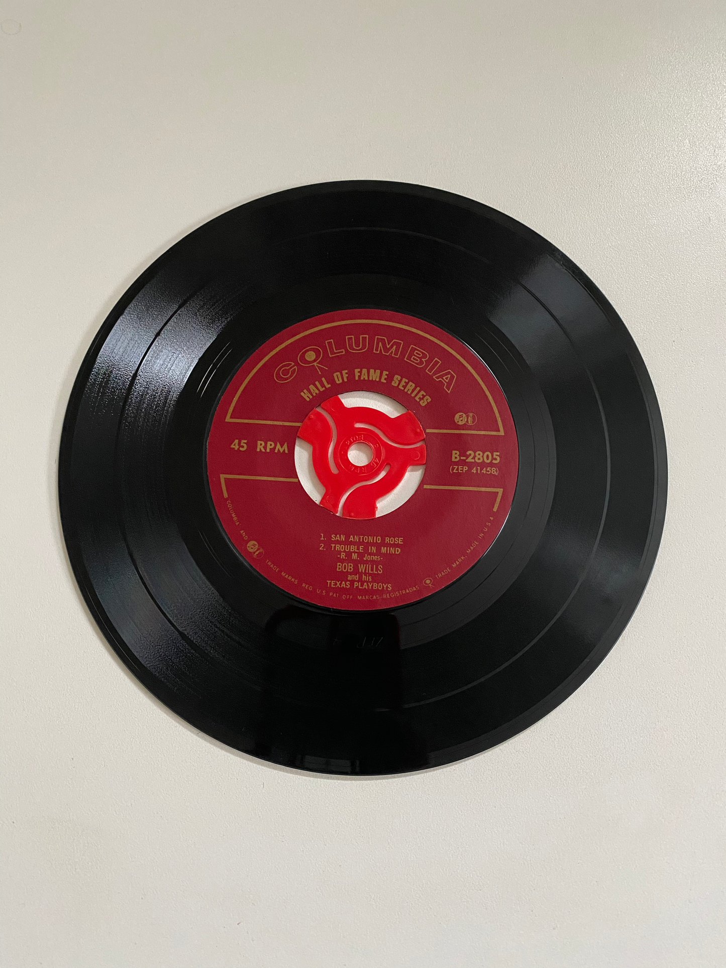 Bob Willis and his Texas Playboys - San Antonio Rose | 45 The Vintedge Co.