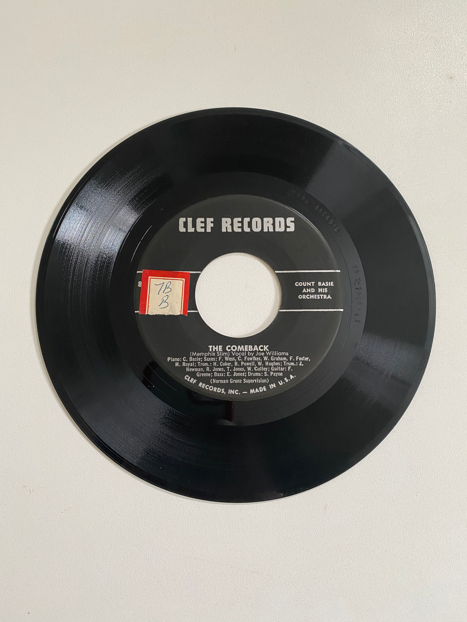 Count Basie and his Orchestra - Every Day | 45 The Vintedge Co.