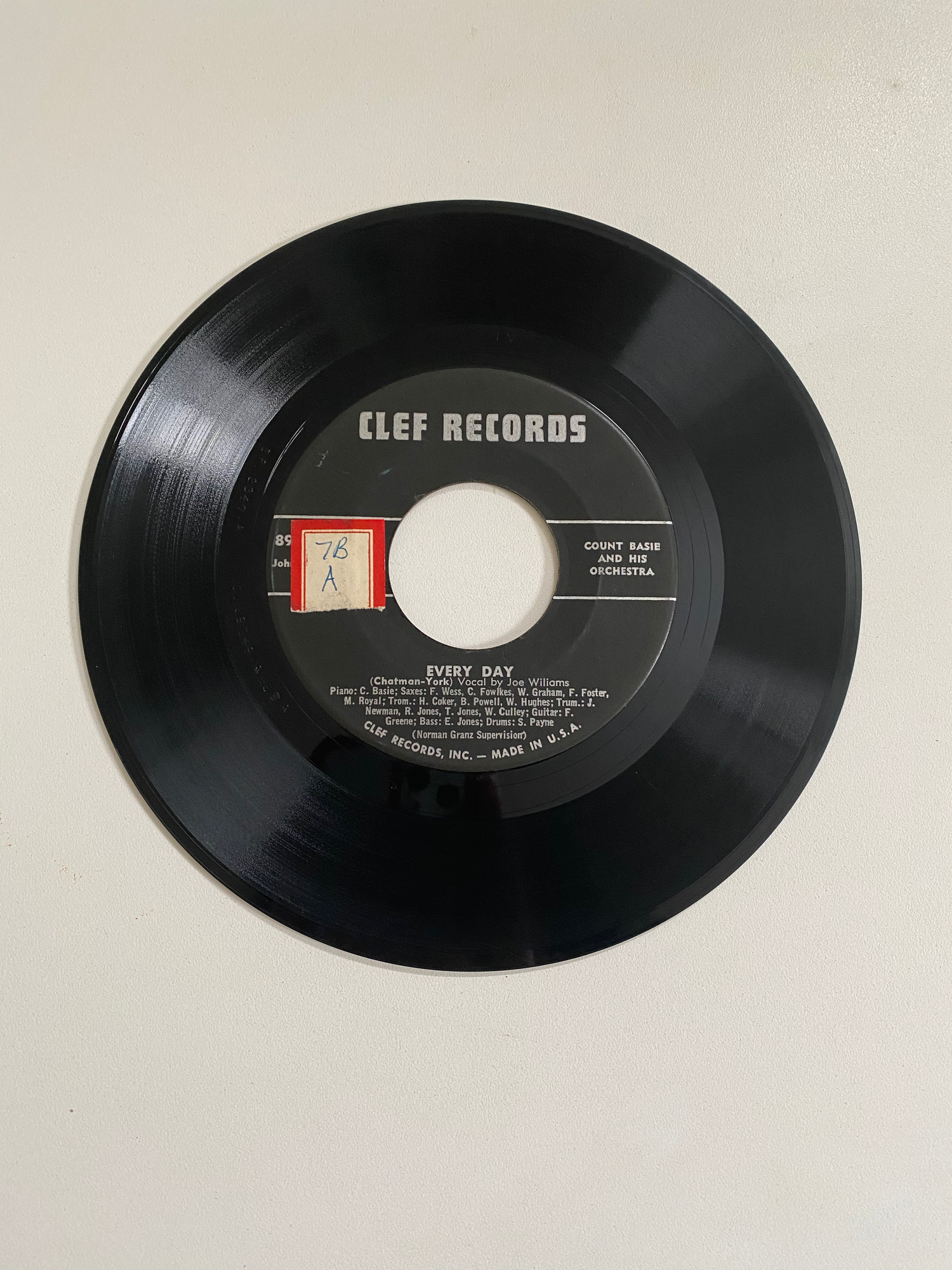 Count Basie and his Orchestra - Every Day | 45 The Vintedge Co.