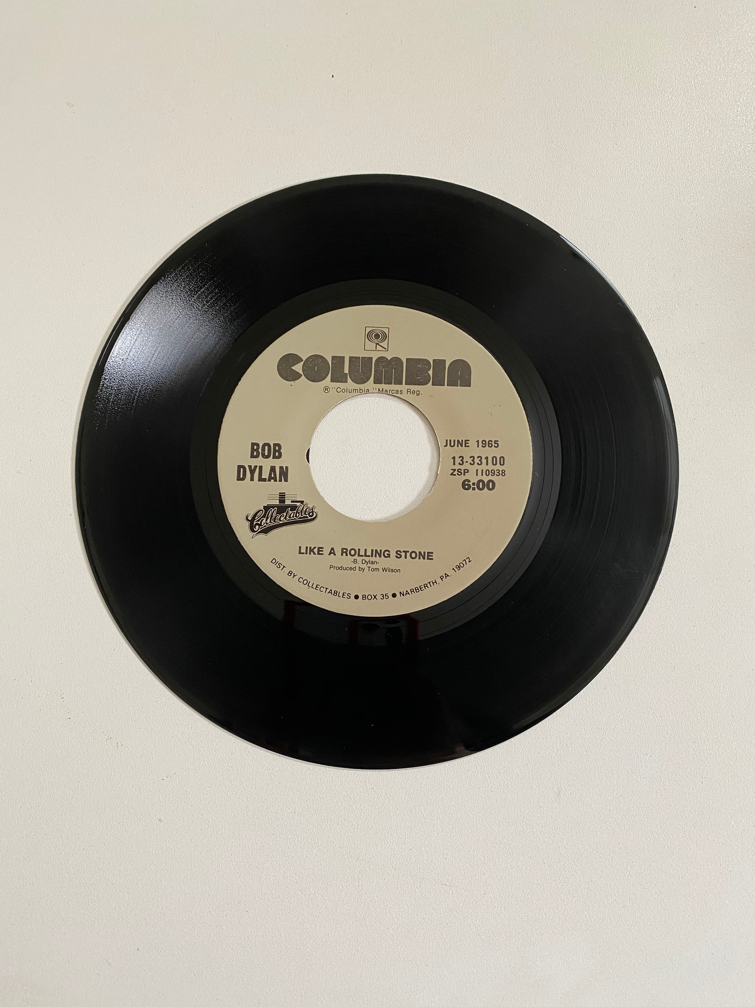Bob Dylan - Like A Rolling Stone | 45 The Vintedge Co.