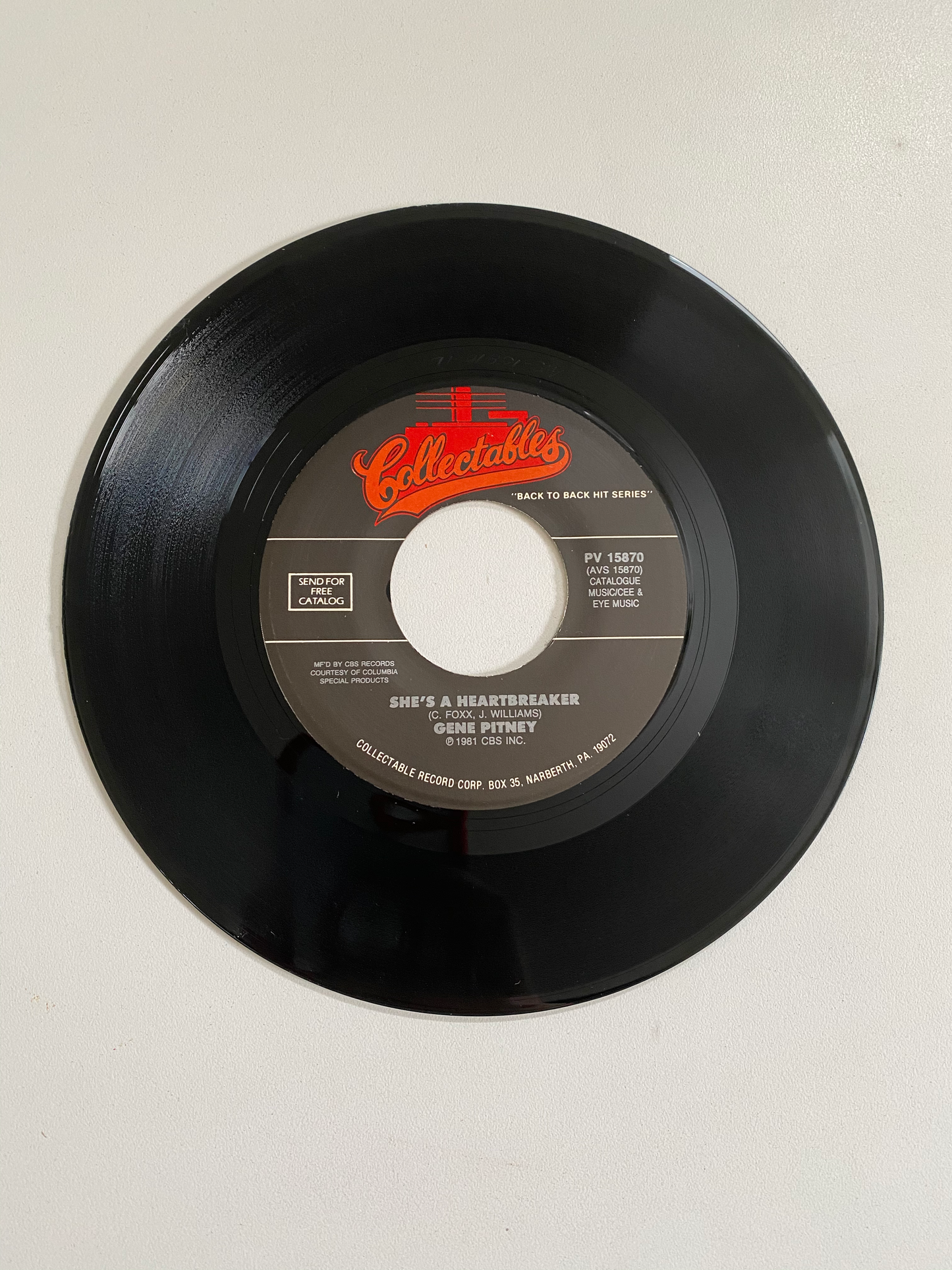 Gene Pitney - Only Love Can Break A Heart | 45 The Vintedge Co.