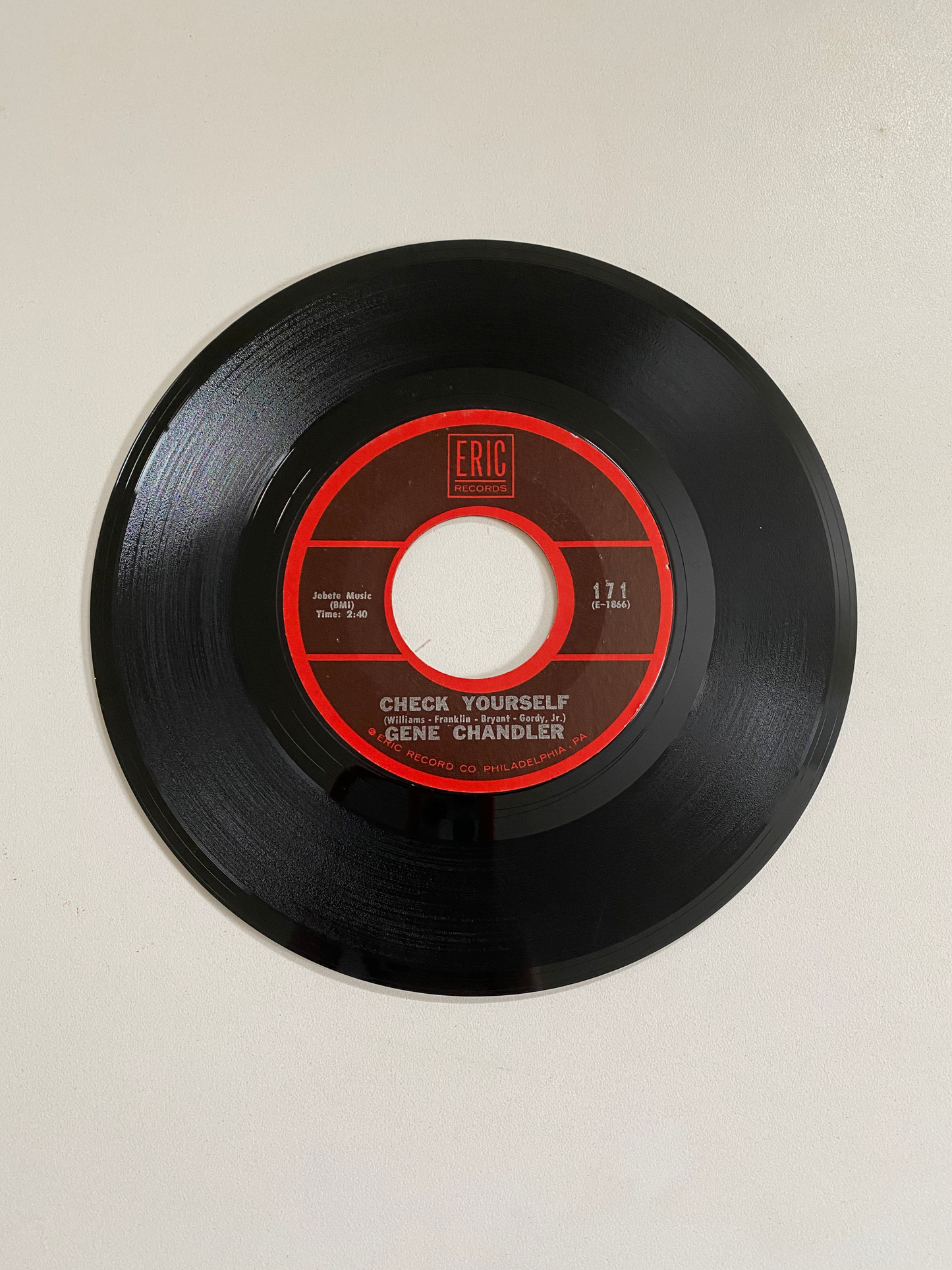 Gene Chandler - Duke of Earl | 45 The Vintedge Co.