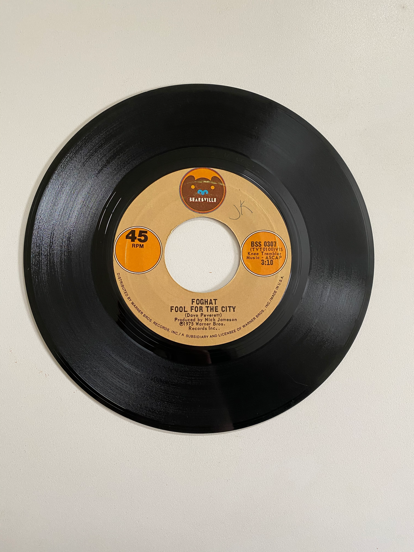 Foghat - Fool for the City | 45 The Vintedge Co.