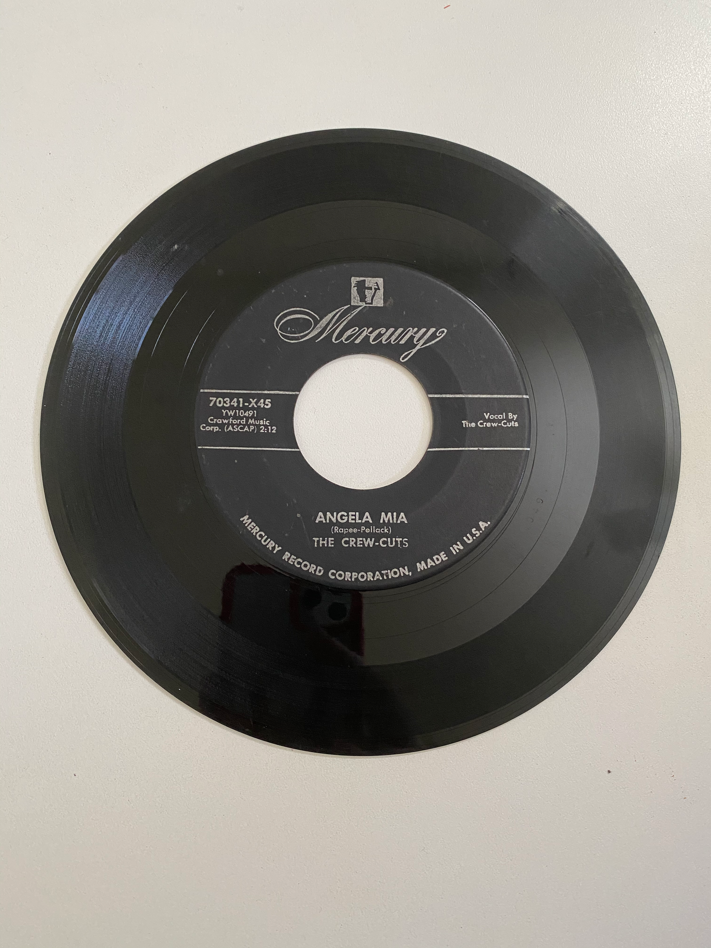 Crew Cuts, The - Crazy 'Bout Ya Baby | 45 The Vintedge Co.