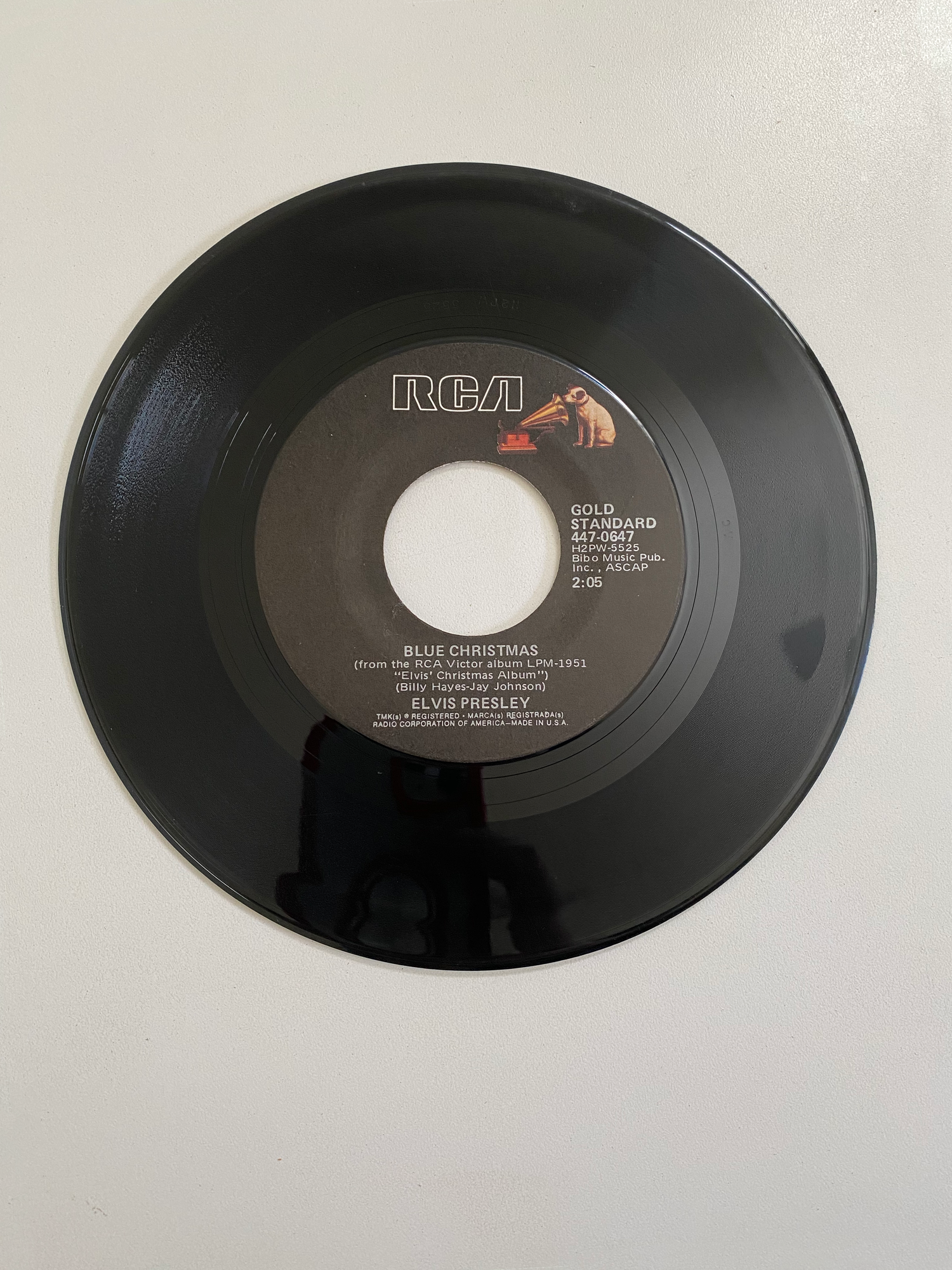 Elvis Presley - Blue Christmas | 45 The Vintedge Co.