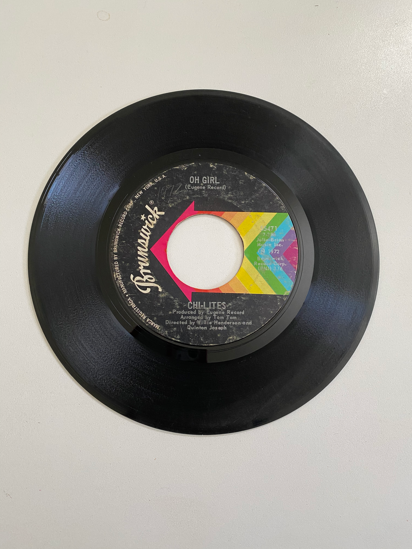 Chi-Lites - Oh Girl | 45 The Vintedge Co.