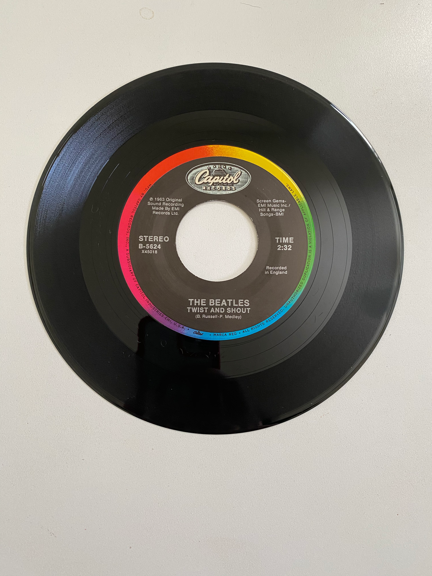 Beatles, The - Twist and Shout | 45 The Vintedge Co.