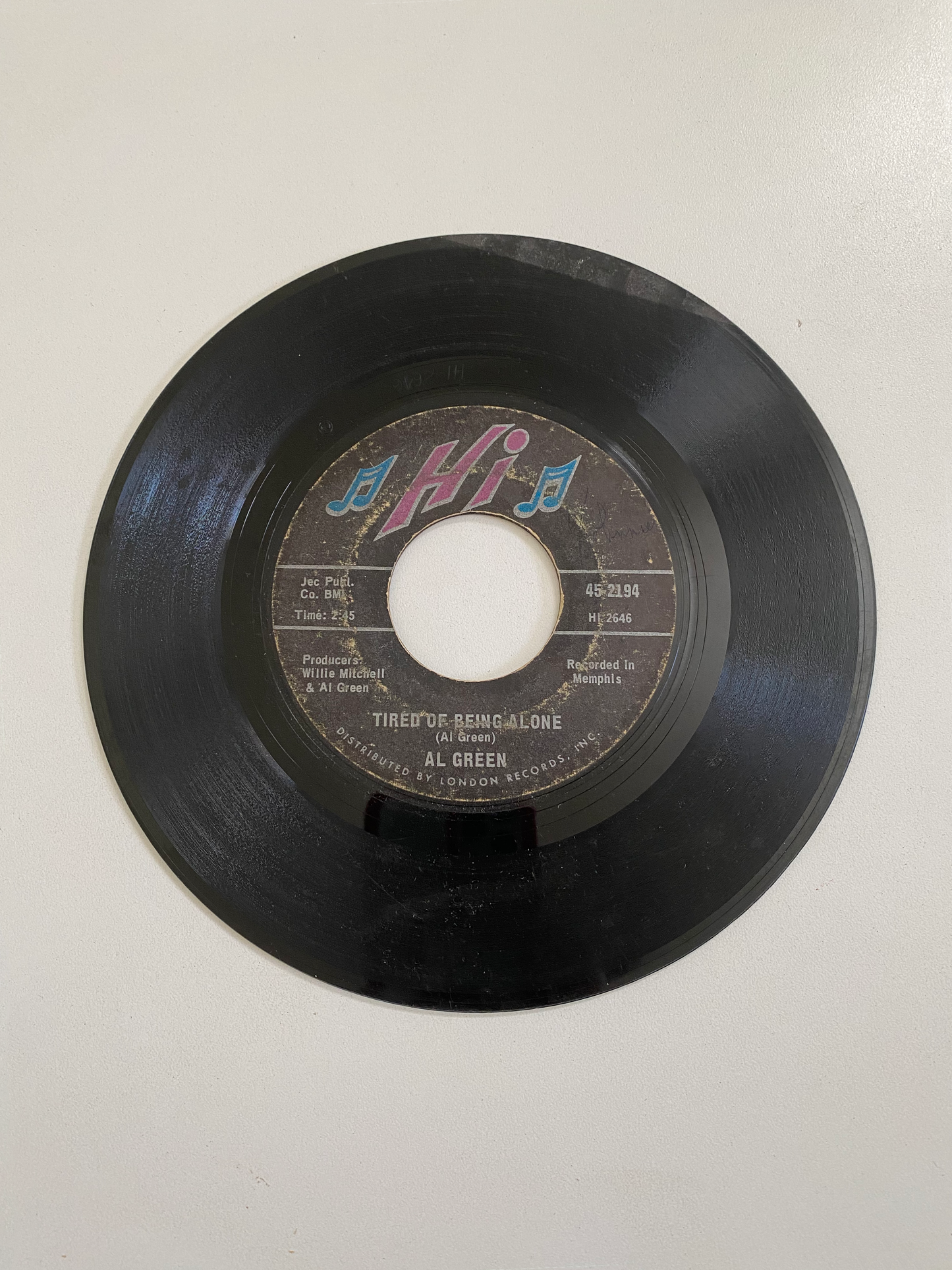 Al Green - Tired of Being Alone | 45 The Vintedge Co.