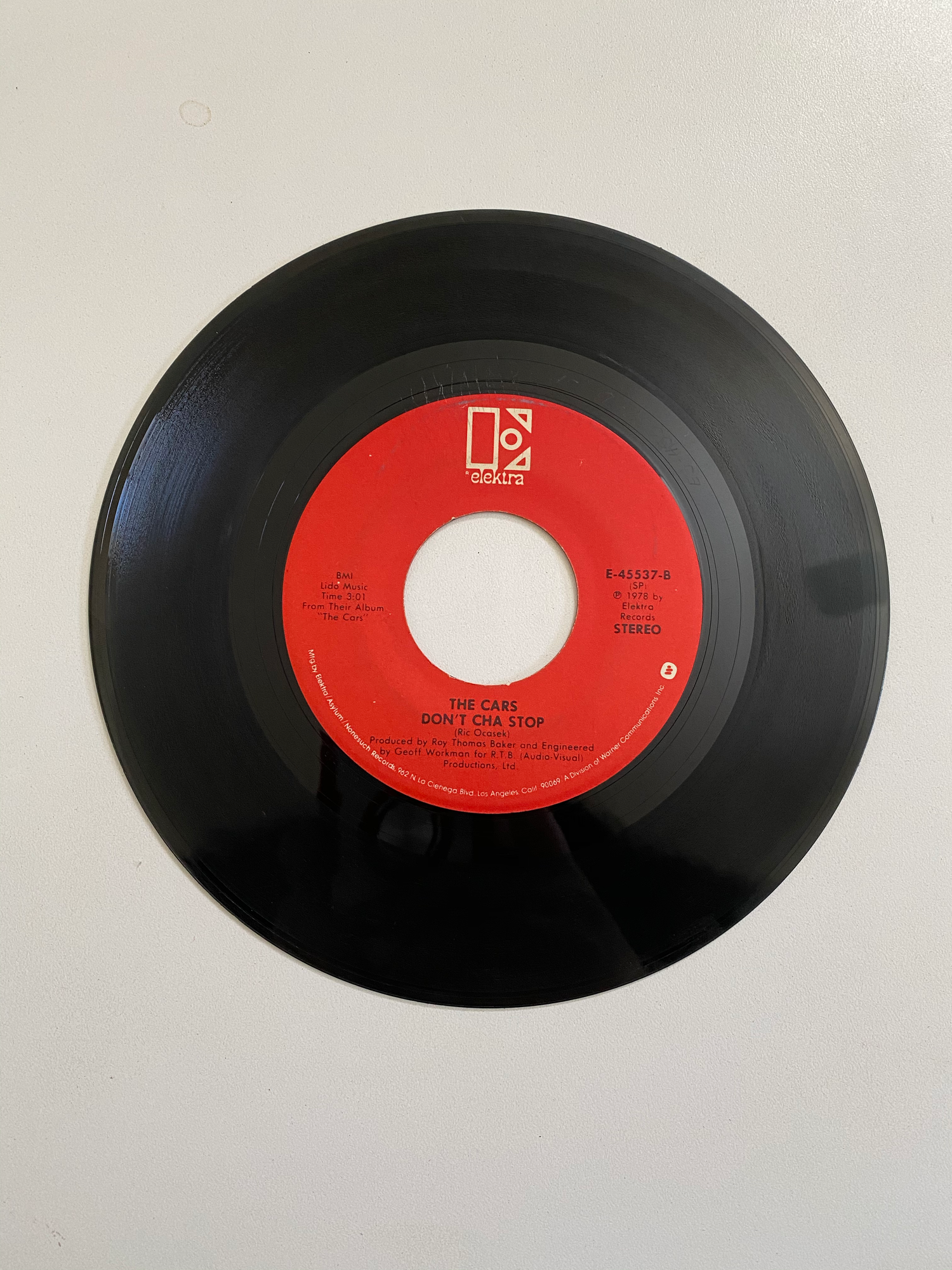 Cars, The - My Best Friend's Girl | 45 The Vintedge Co.