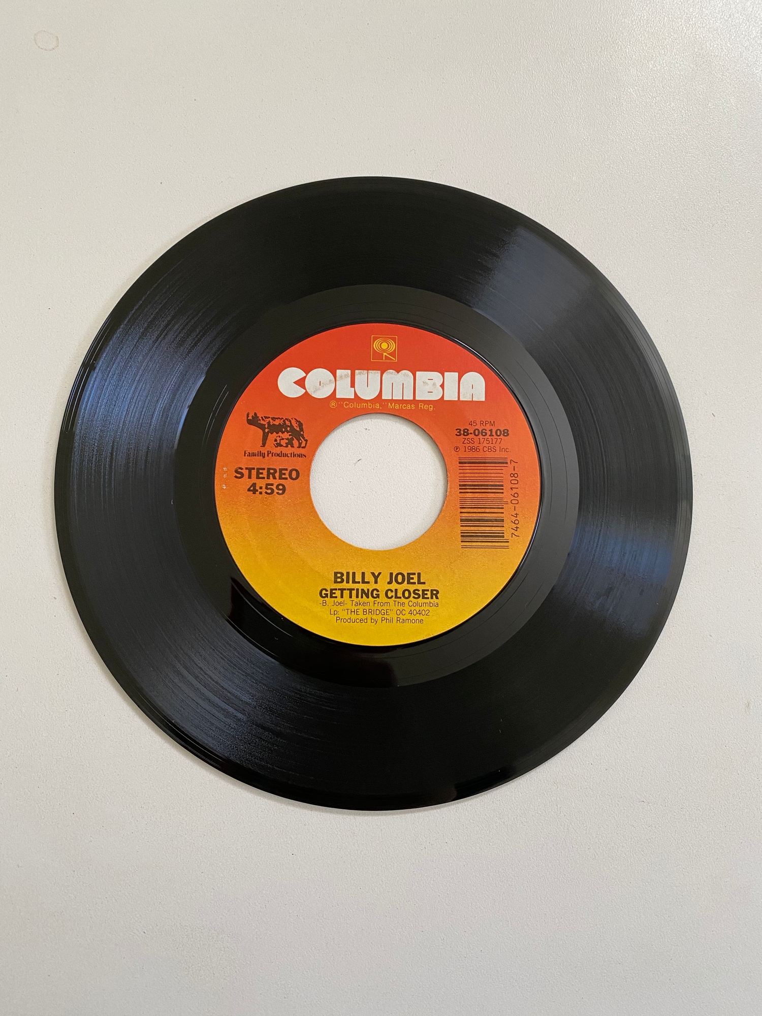 Billy Joel - A Matter of Trust | 45 The Vintedge Co.