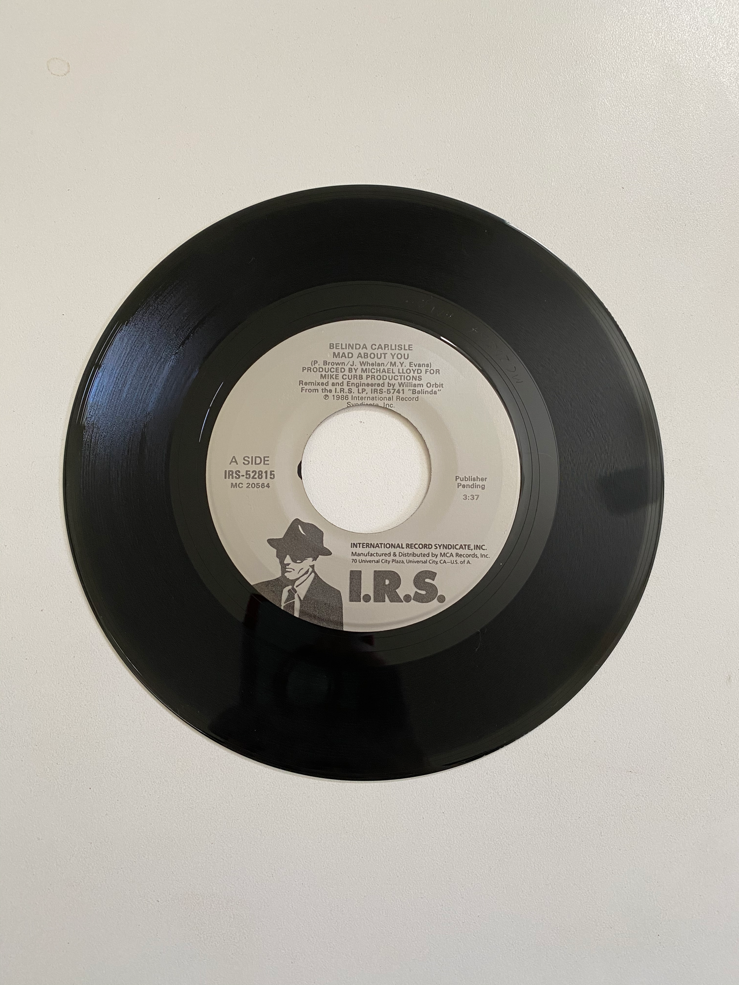 Belinda Carlisle - Mad About You | 45 The Vintedge Co.