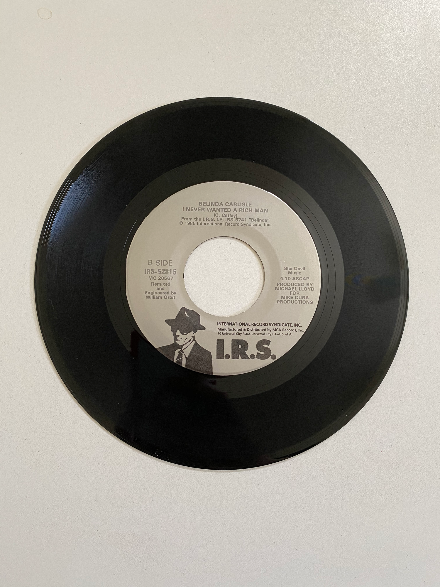 Belinda Carlisle - Mad About You | 45 The Vintedge Co.