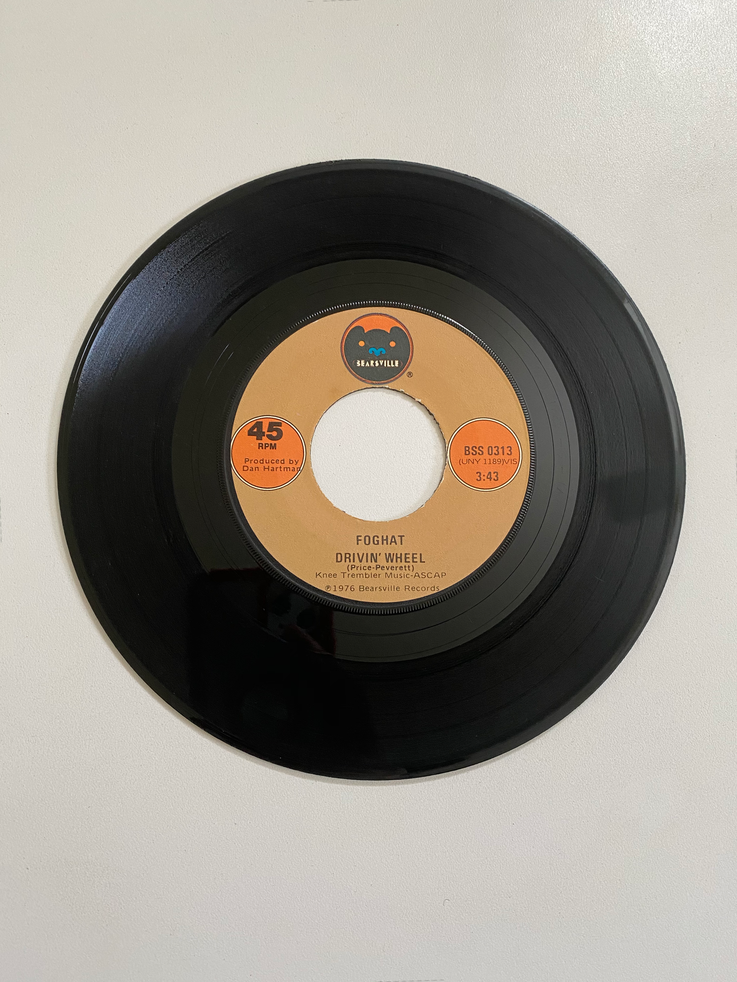 Foghat - Drivin' Wheel | 45 The Vintedge Co.