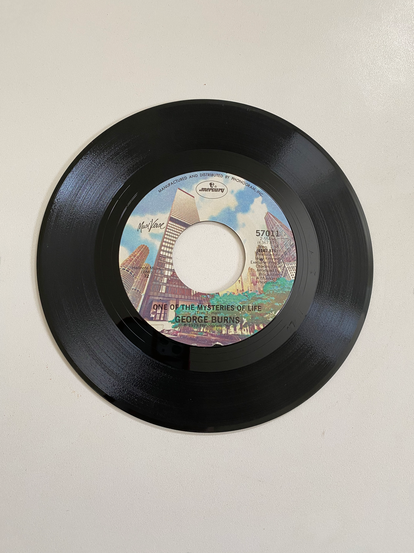 George Burns - I Wish I Was Eighteen Again | 45 The Vintedge Co.