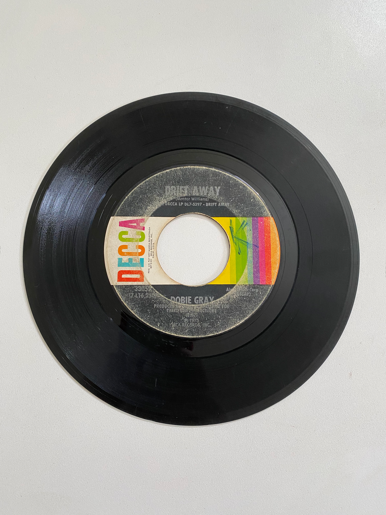 Dobie Gray - Drift Away | 45 The Vintedge Co.
