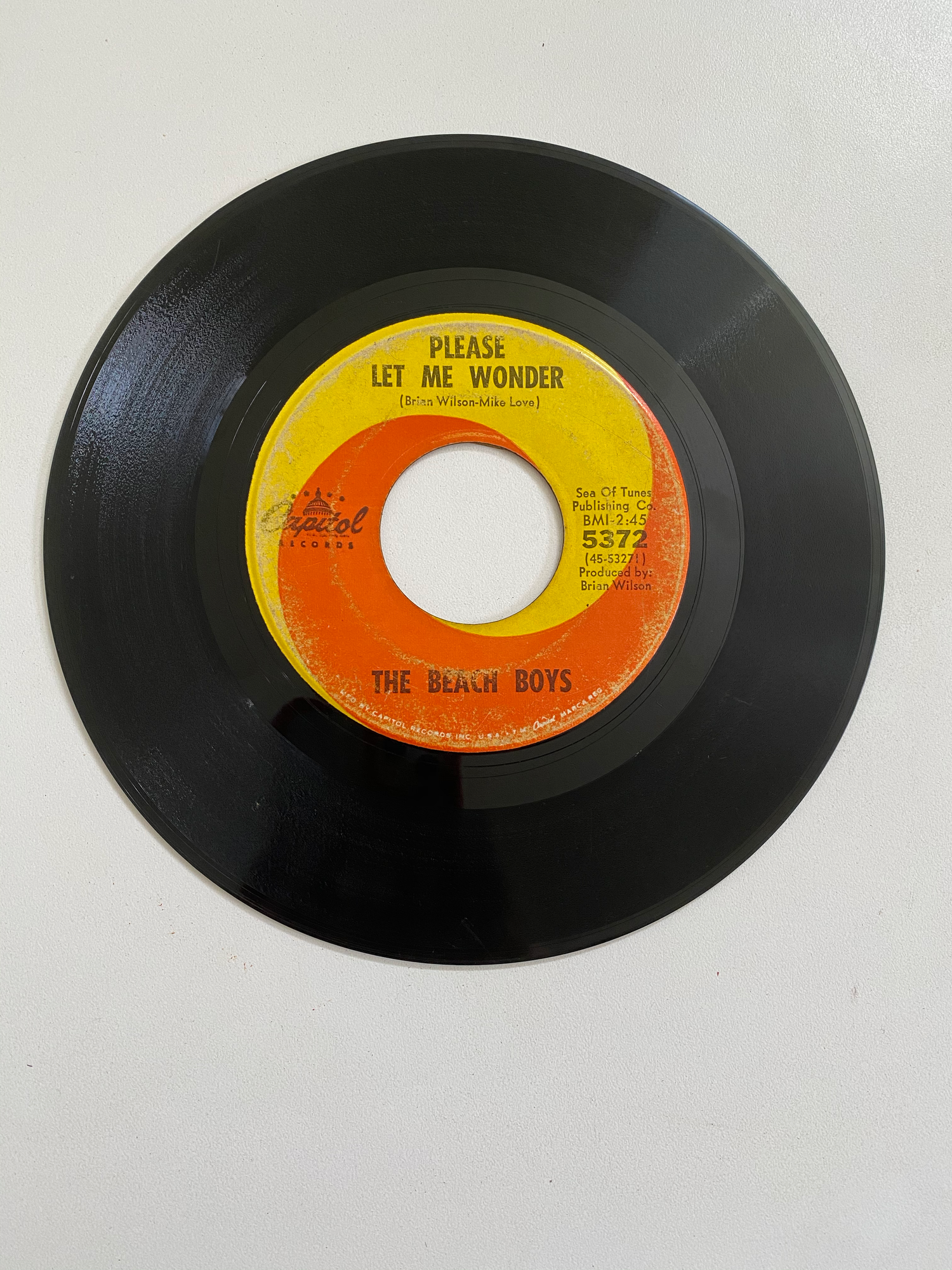 Beach Boys, The - Please Let Me Wonder | 45 The Vintedge Co.