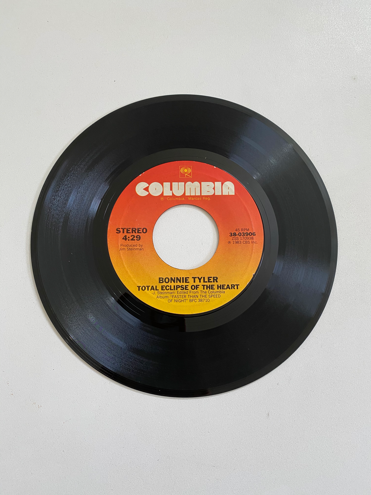 Bonnie Tyler - Total Eclipse of the Heart | 45 The Vintedge Co.