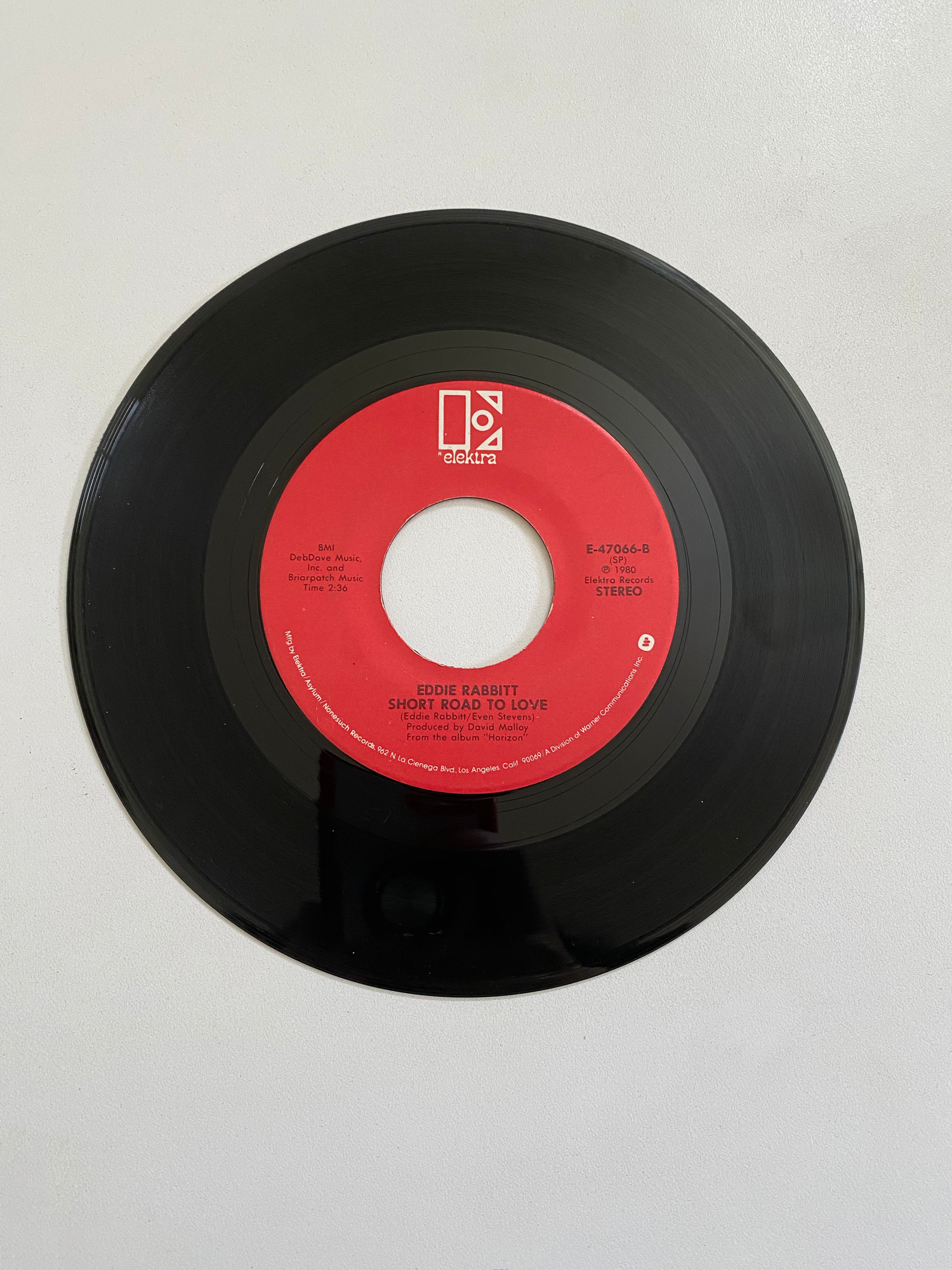 Eddie Rabbitt - I Love A Rainy Night | 45 The Vintedge Co.