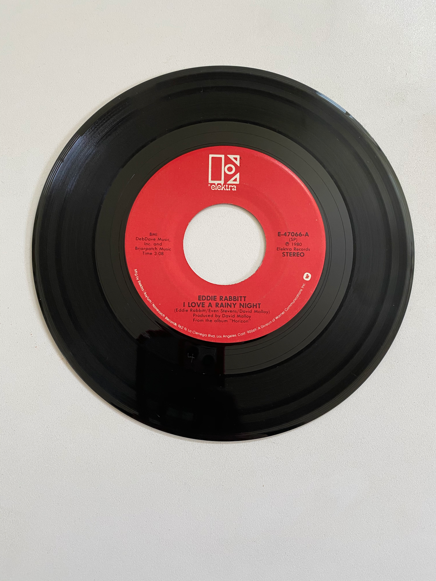 Eddie Rabbitt - I Love A Rainy Night | 45 The Vintedge Co.