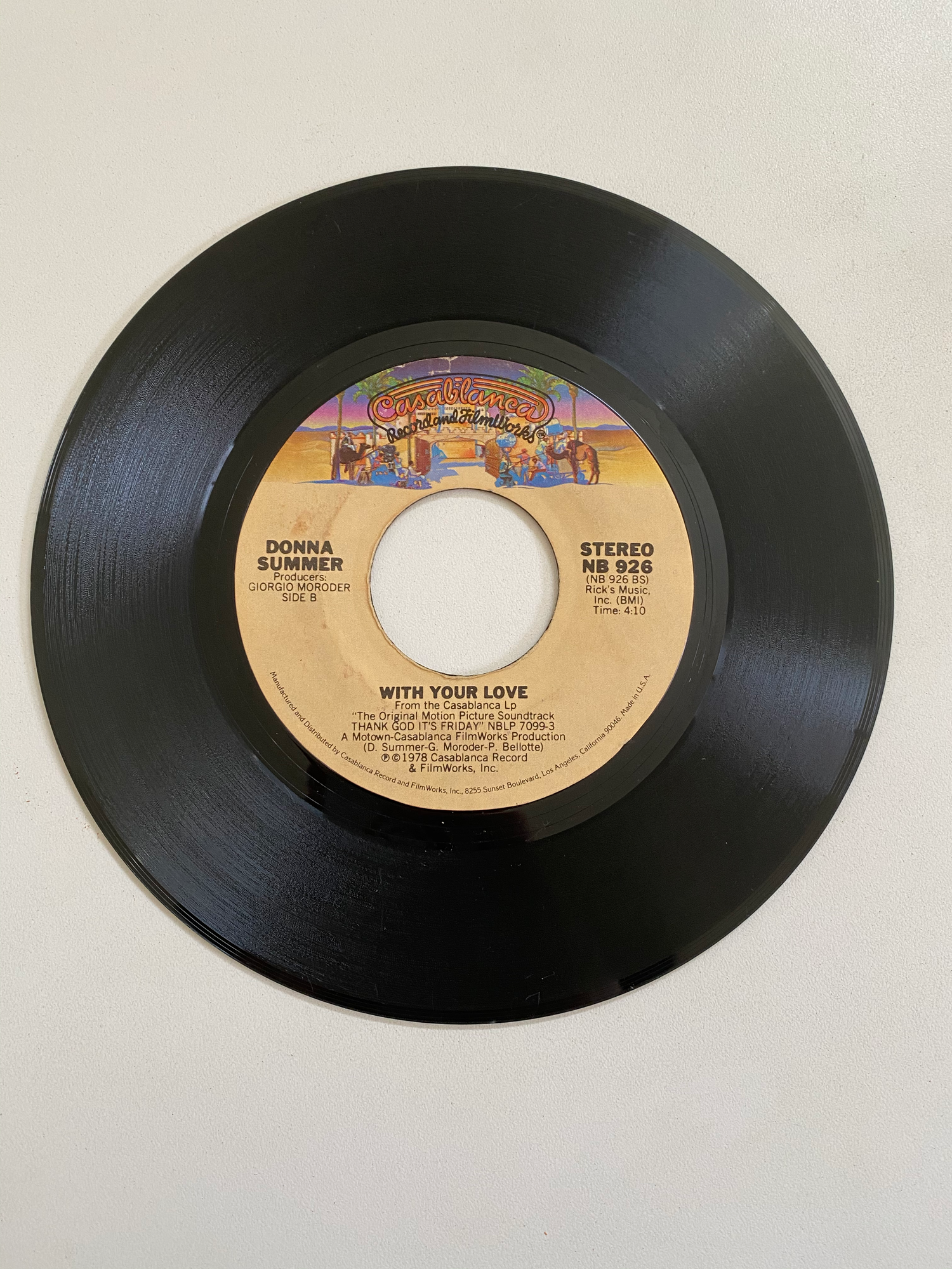 Donna Summer - Last Dance | 45 The Vintedge Co.