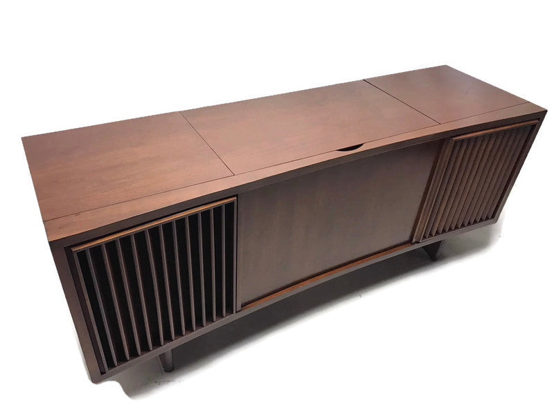 **SOLD OUT** RCA Mid Century Curved Front Record Player Changer Stereo Console - Bluetooth The Vintedge Co.