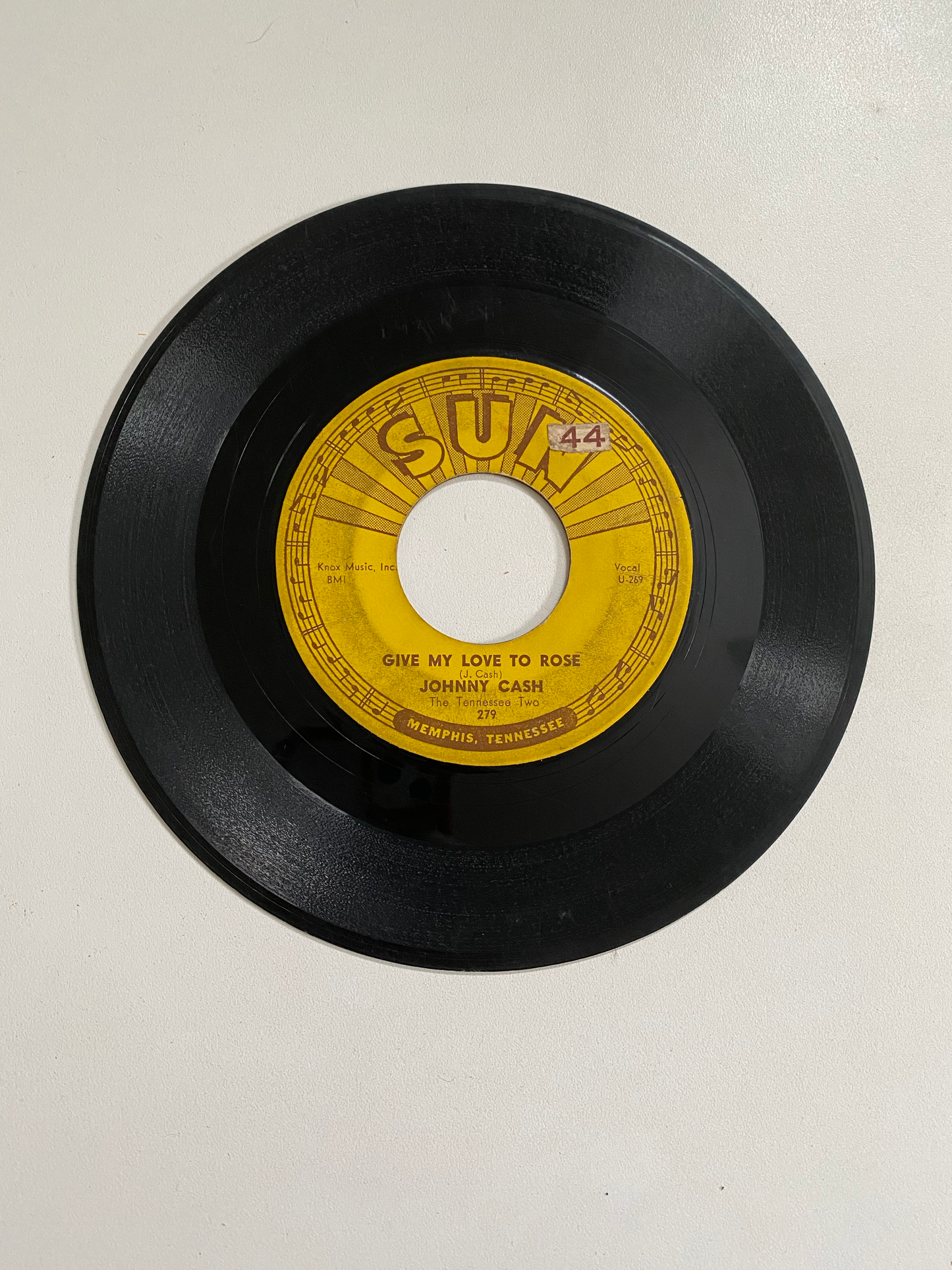 Johnny Cash - Home of The Blues | 45 The Vintedge Co.