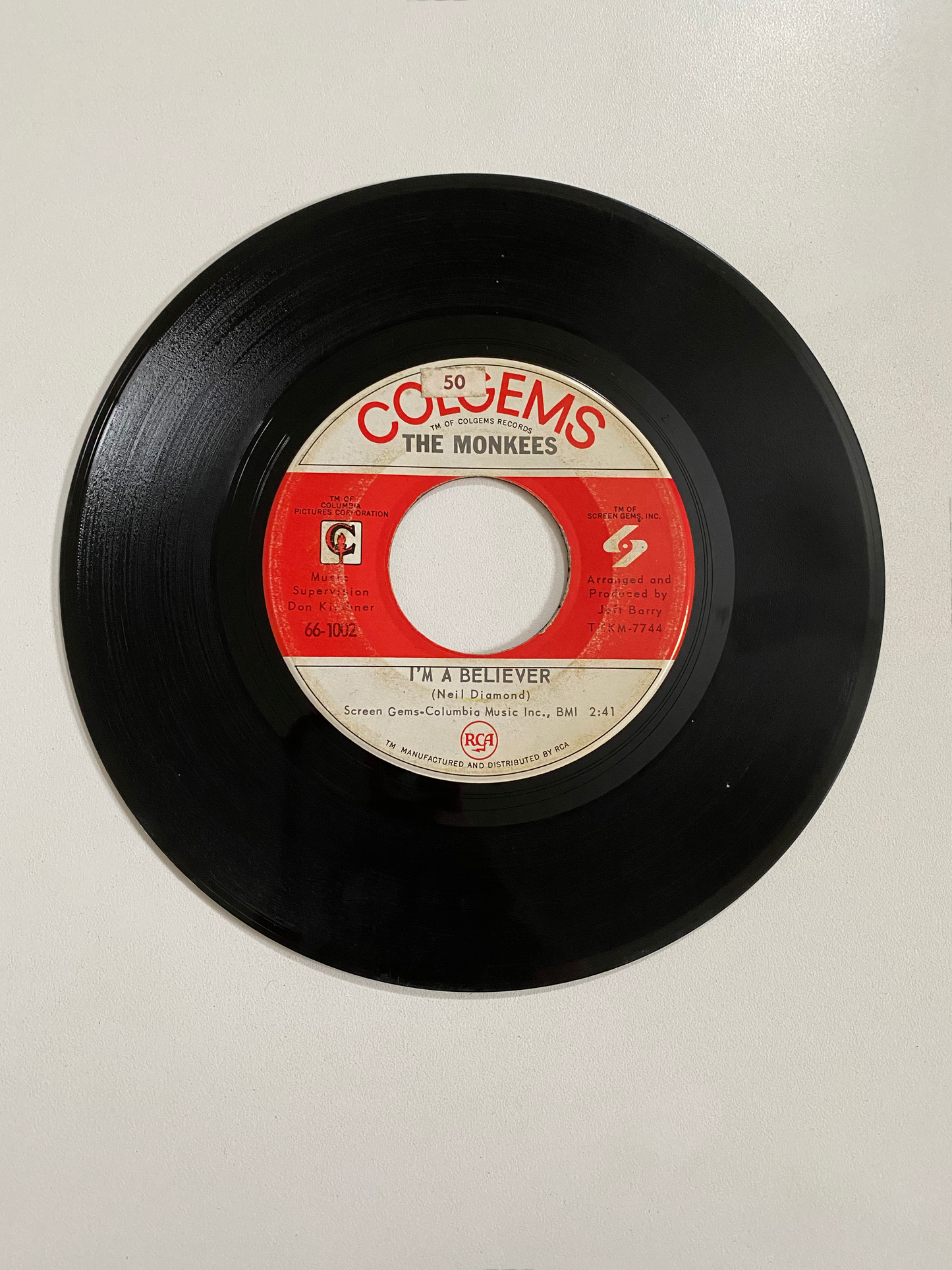 Monkees, The - I'm A Believer | 45 The Vintedge Co.