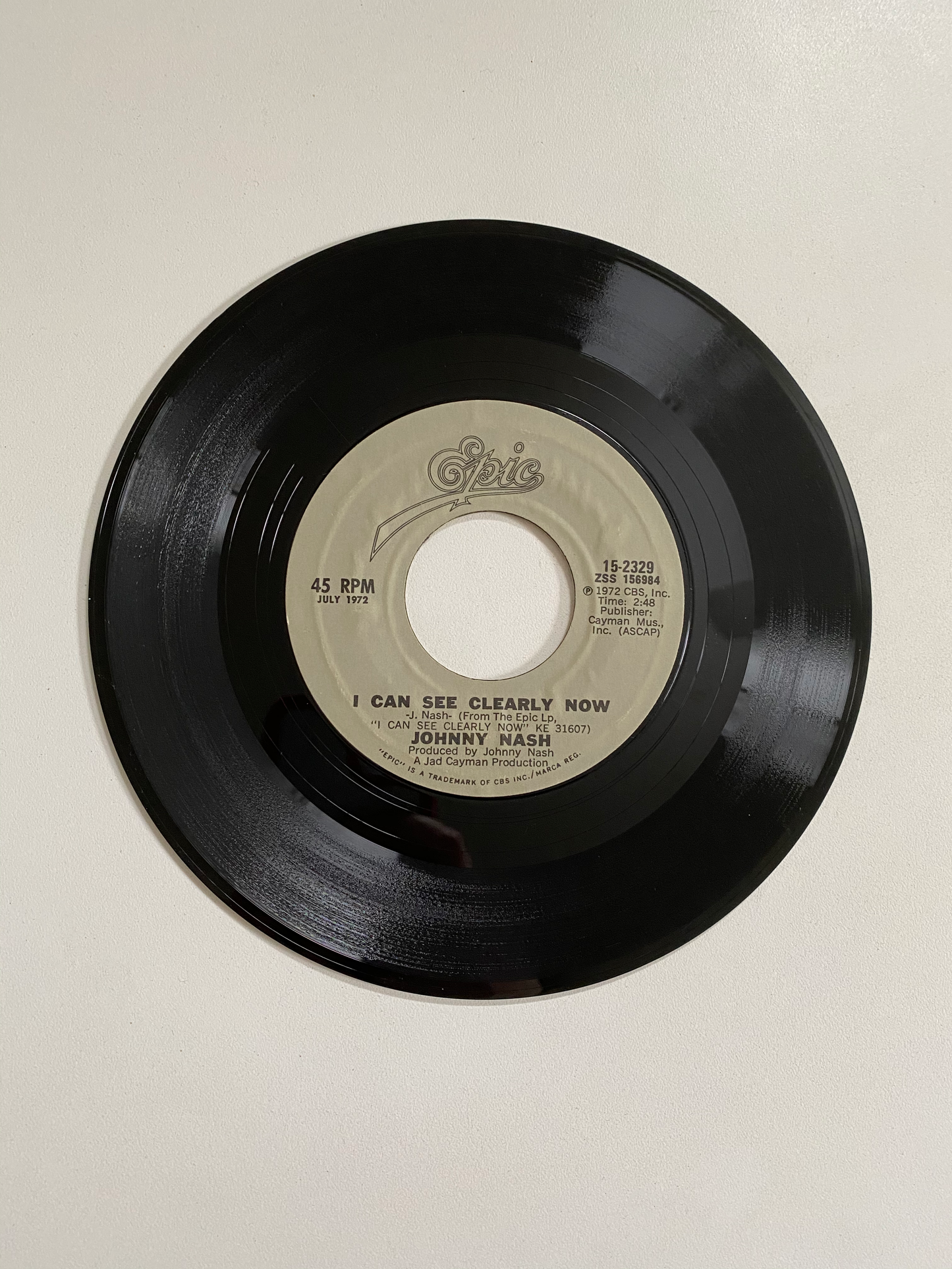 Johnny Nash - Stir It Up | 45 The Vintedge Co.