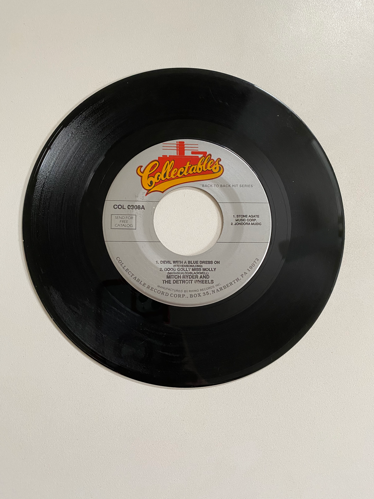 Mitch Ryder and The Detroit Wheels - Devil With A Blue Dress On | 45 The Vintedge Co.