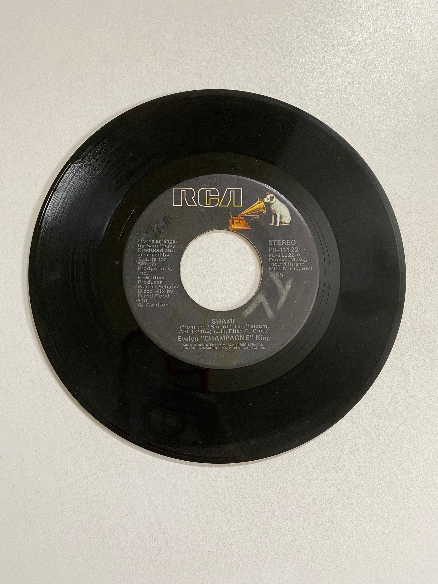 Evelyn "Champagne" King - Shame | 45 The Vintedge Co.