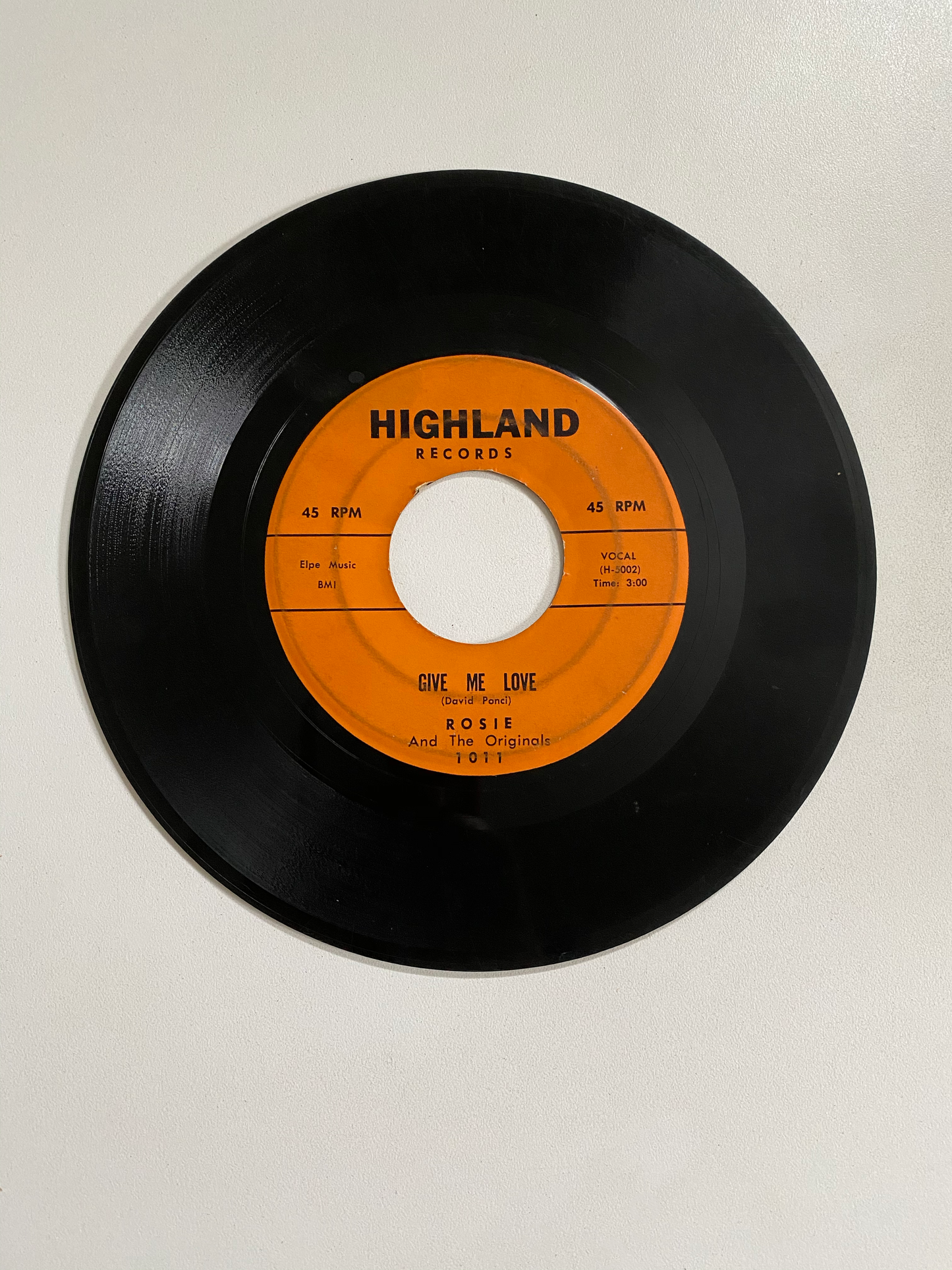 Rosie and The Originals - Angel Baby | 45 The Vintedge Co.