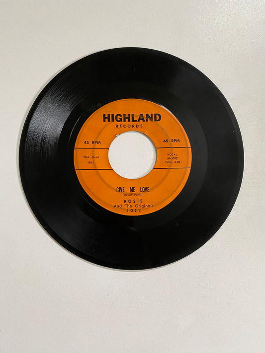 Rosie and The Originals - Angel Baby | 45 The Vintedge Co.