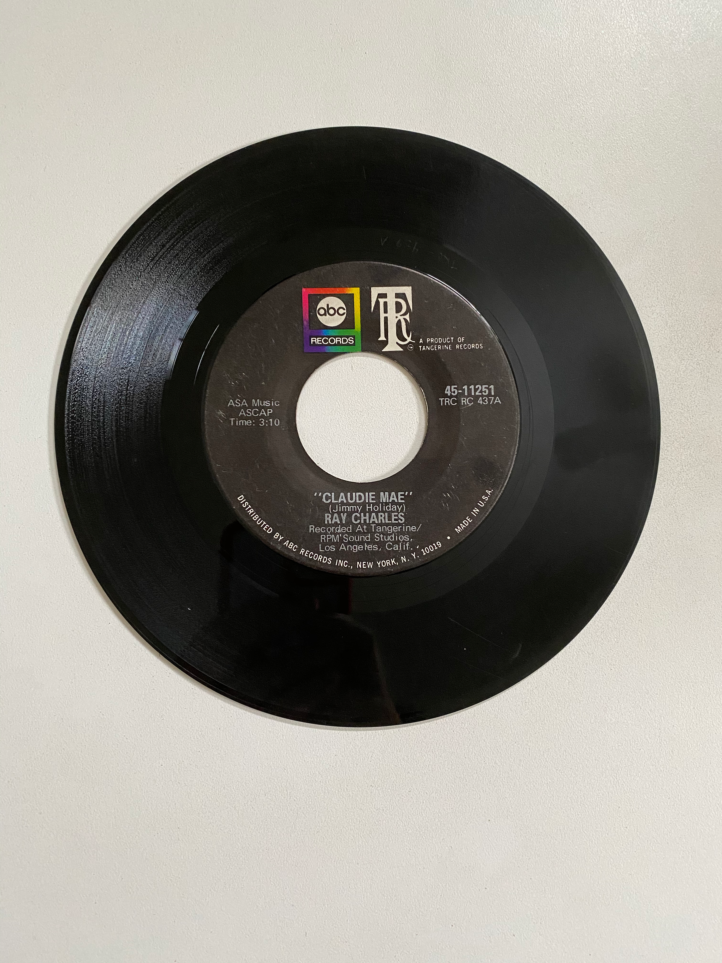 Ray Charles - Claudie Mae | 45 The Vintedge Co.