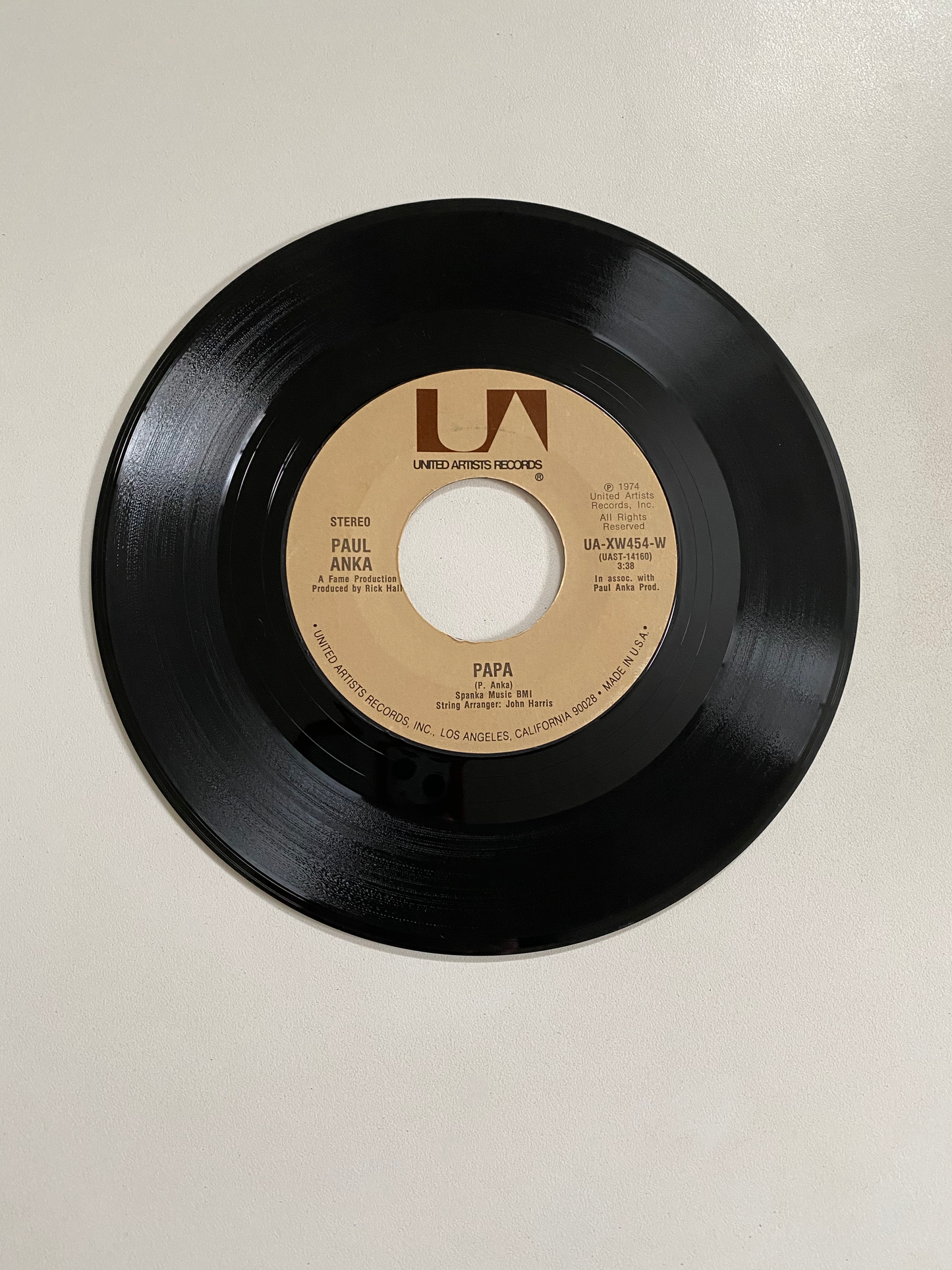 Paul Anka - (You're) Having My Baby | 45 The Vintedge Co.