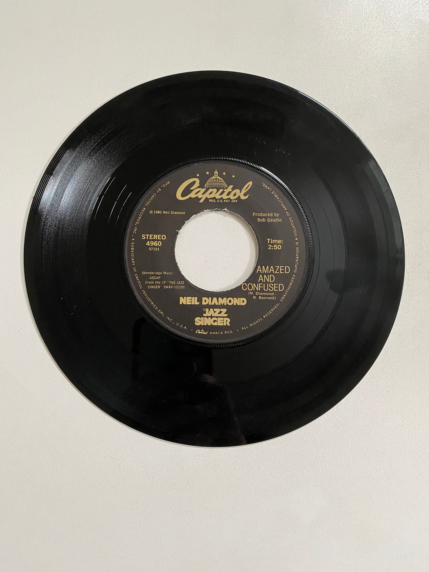 Neil Diamond - Hello Again | 45 The Vintedge Co.