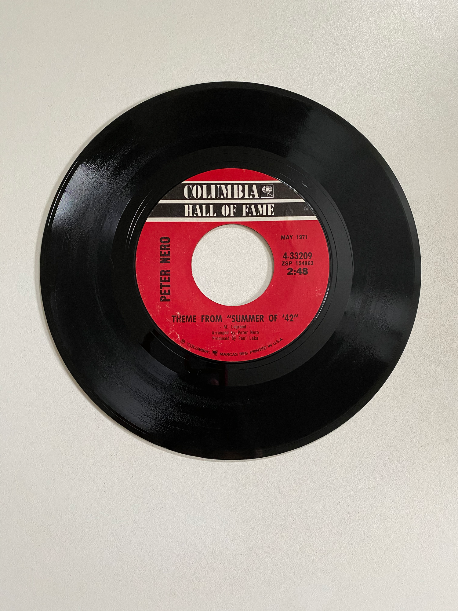 Peter Nero - Brian's Song | 45 The Vintedge Co.