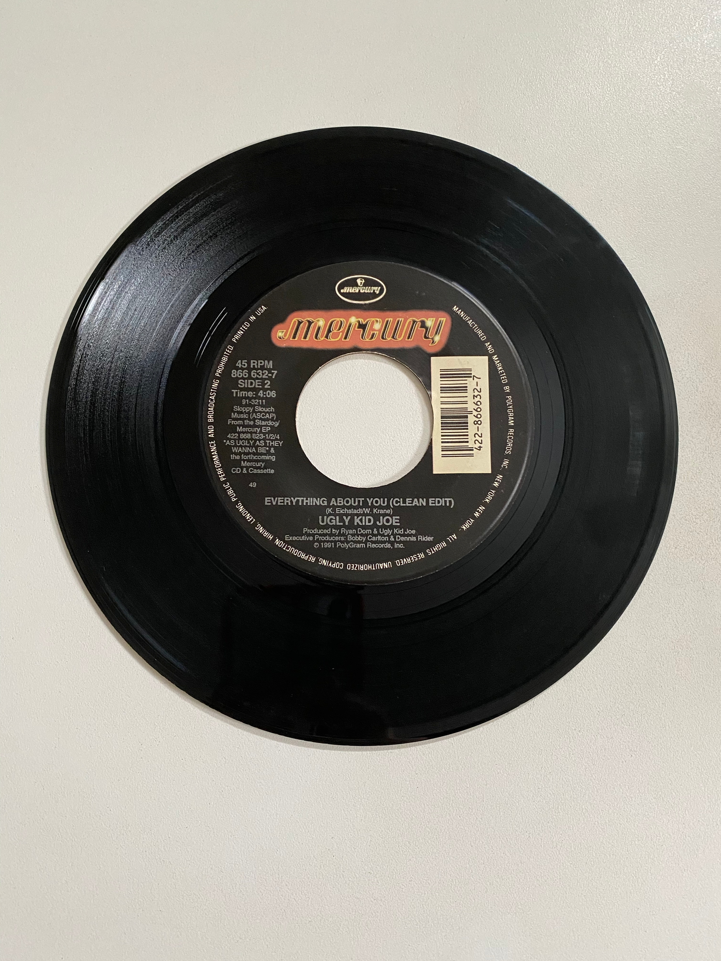 Ugly Kid Joe - Everything About You (Clean Edit) | 45 The Vintedge Co.