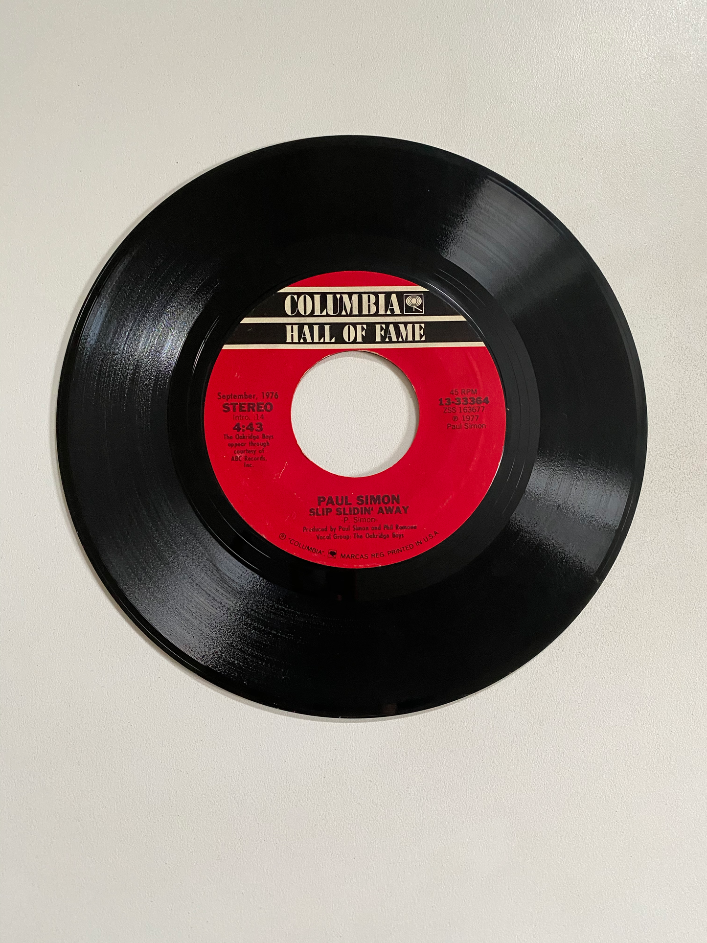 Paul Simon - Slip Slidin' Away | 45 The Vintedge Co.