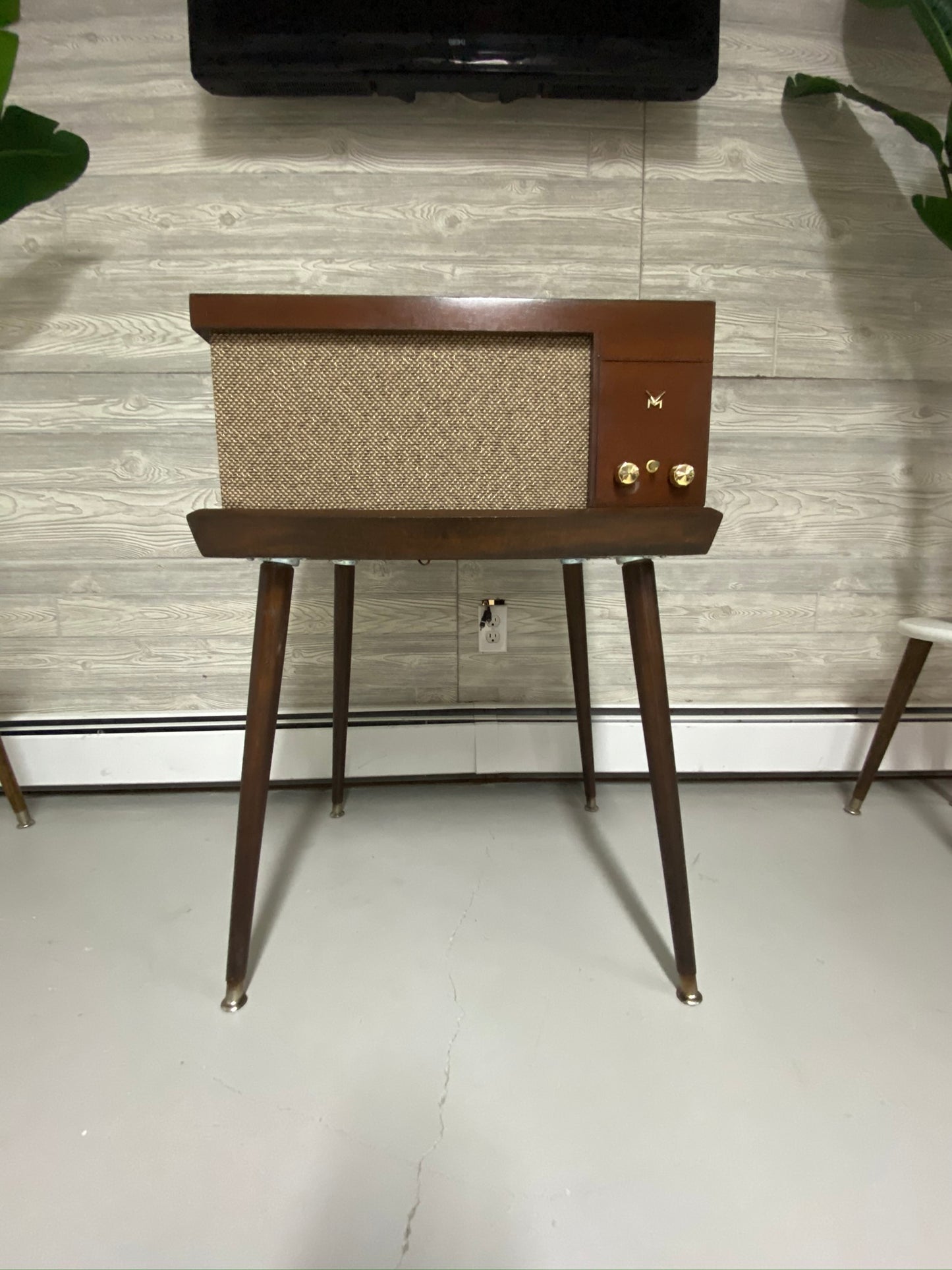 **SOLD OUT** VOICE OF MUSIC High Fidelity Stereo Record Player Changer Consolette VM Alexa The Vintedge Co.