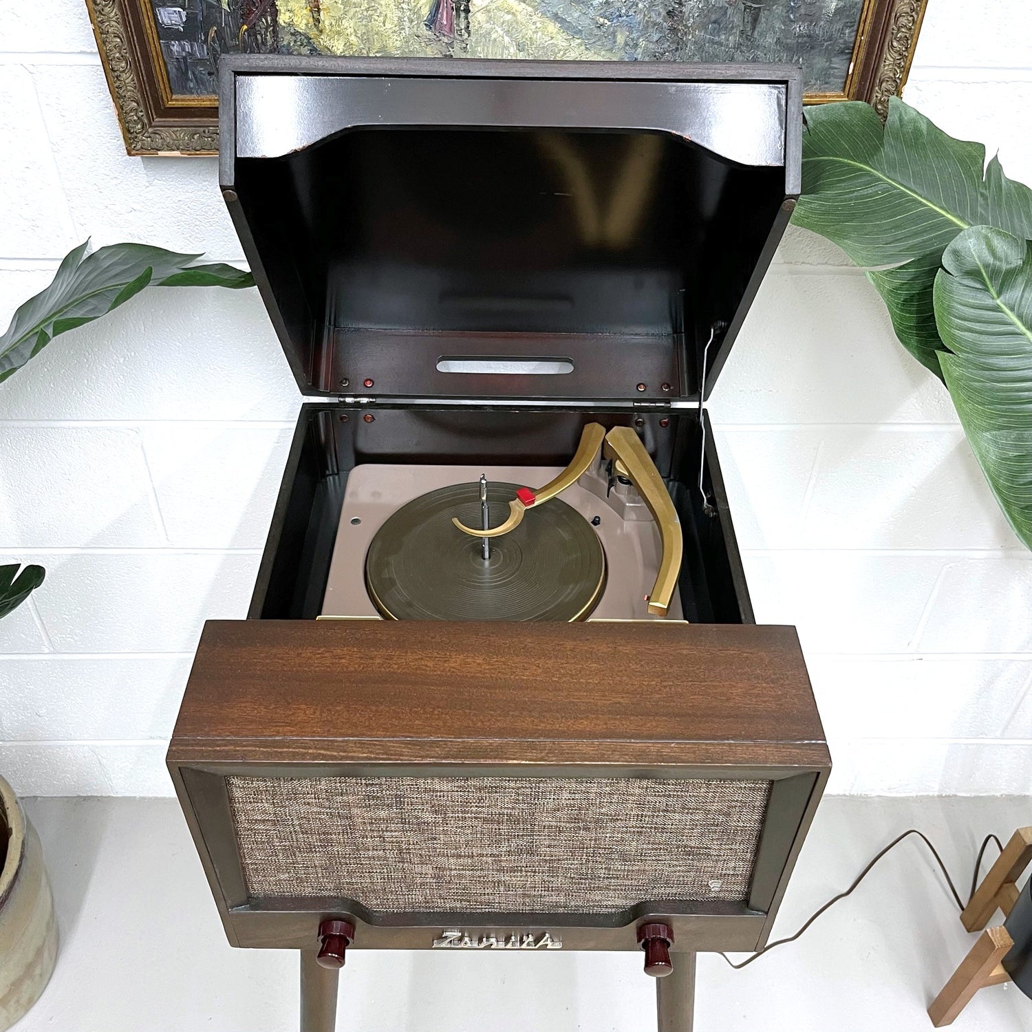 SOLD OUT!!! ZENITH Mid Century 50s Record Player Changer The Vintedge Co.
