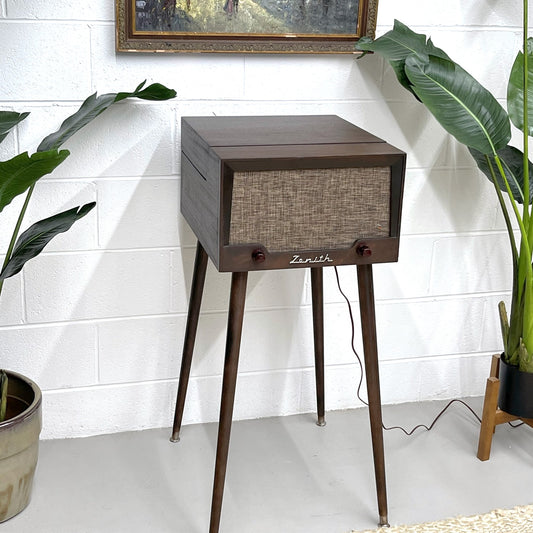 SOLD OUT!!! ZENITH Mid Century 50s Record Player Changer The Vintedge Co.