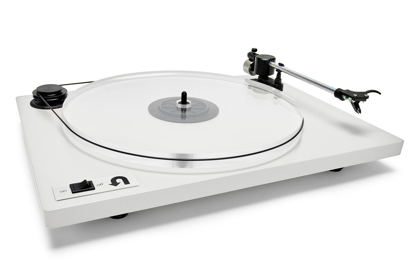 U-turn Orbit Plus w- Built in Preamp Turntable White The Vintedge Co.