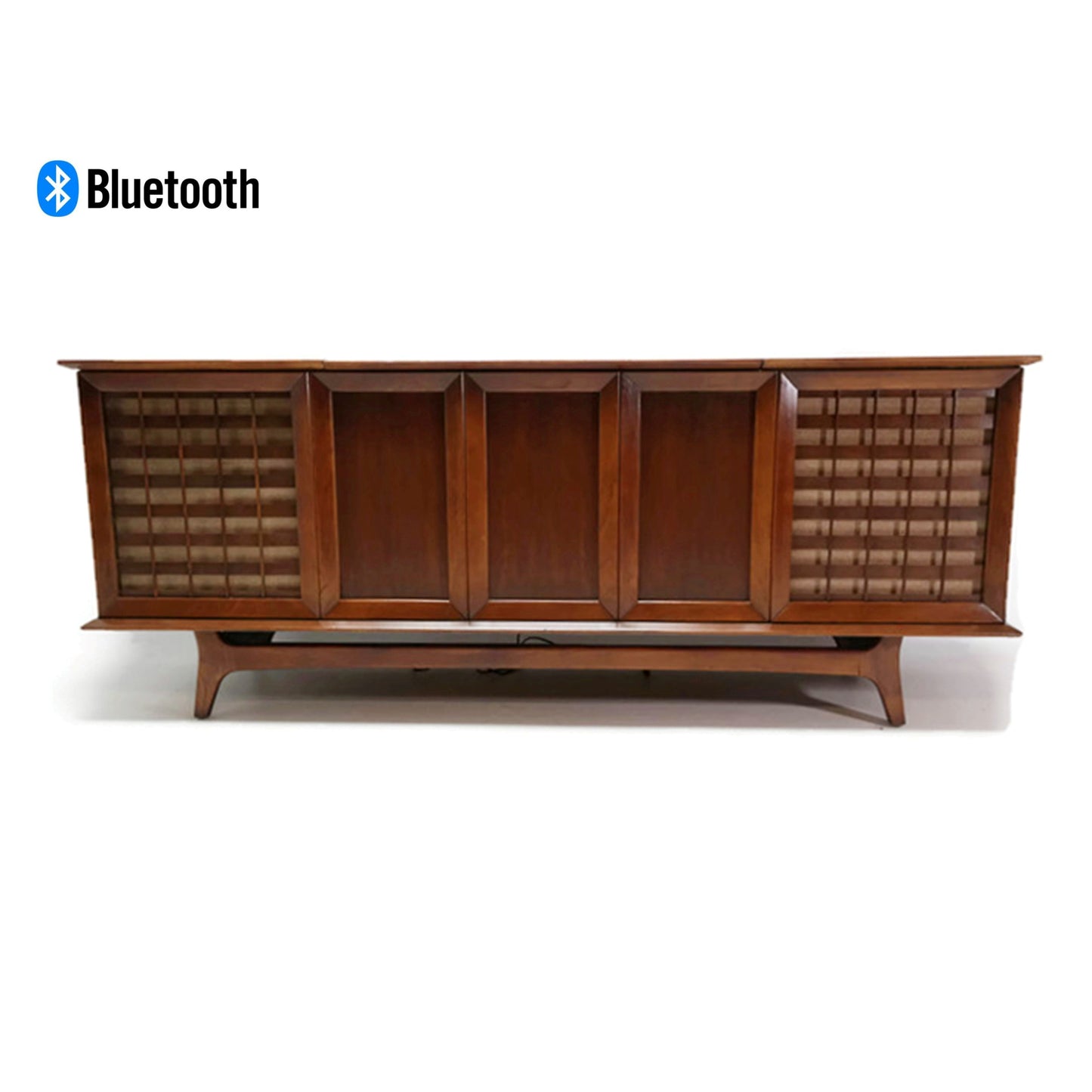 **SOLD OUT** SILVERTONE Mid Century Record Player Changer Stereo Console The Vintedge Co.