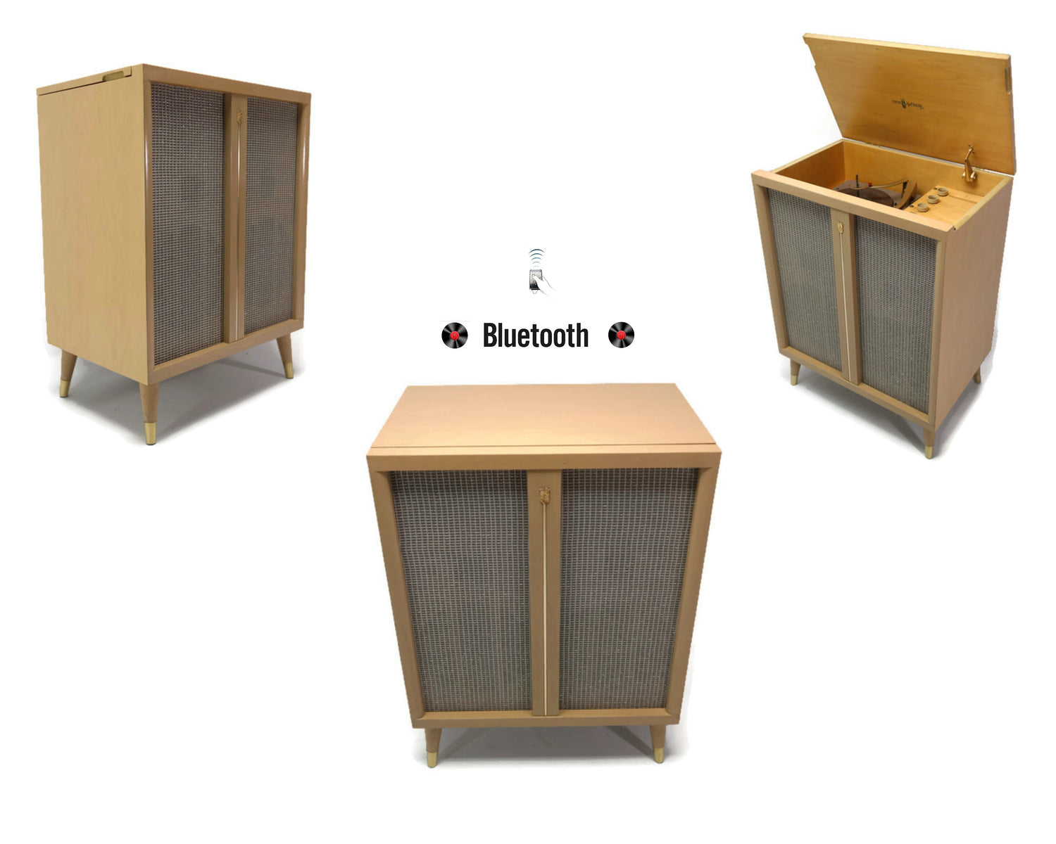 **SOLD OUT**  ZENITH 50's Mid Century Record Player Changer High Fidelity Console The Vintedge Co.